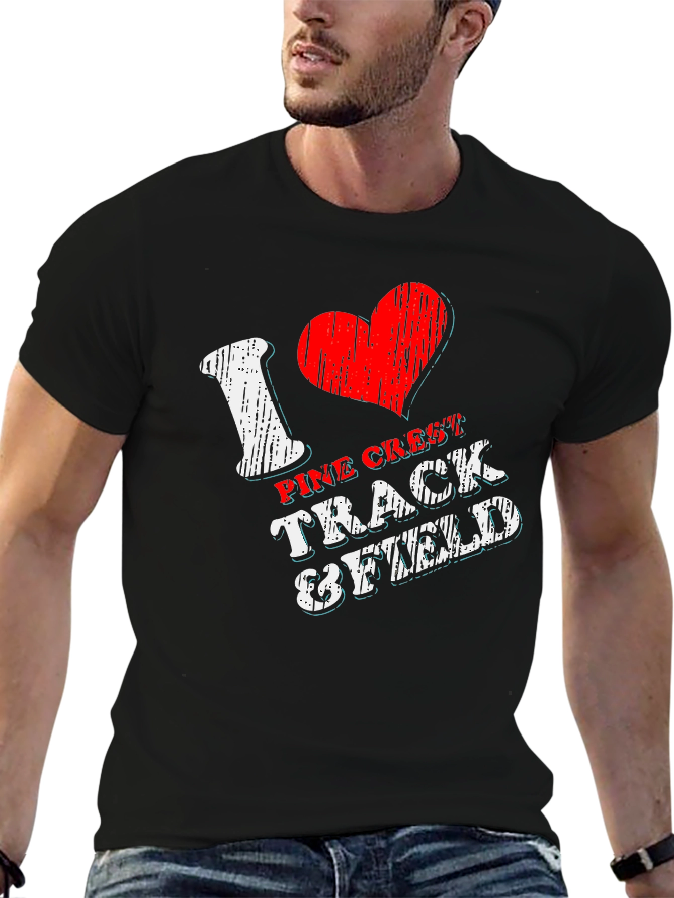 Pine Crest Track & Field Graphic Tee