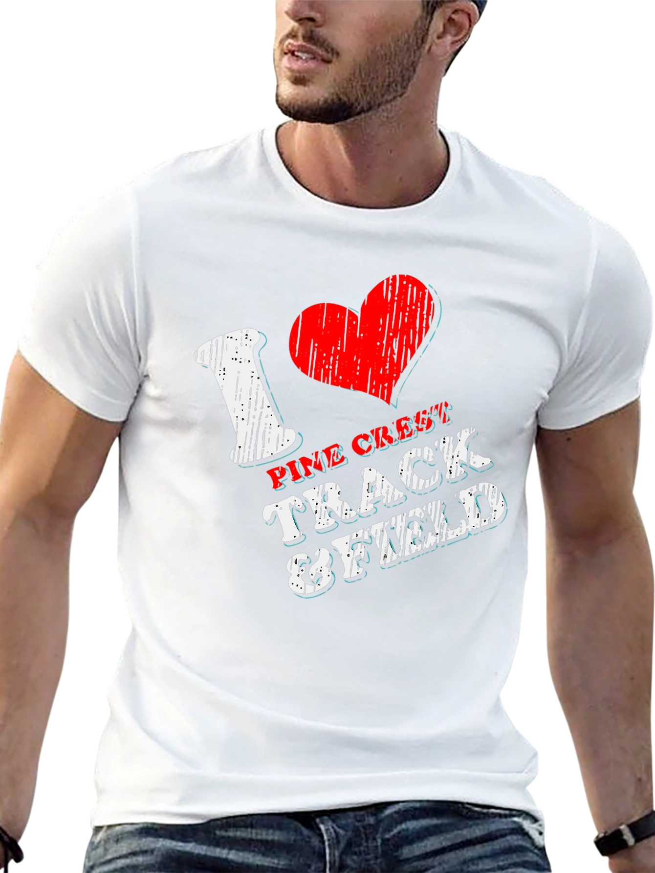 Pine Crest Track & Field Graphic Tee