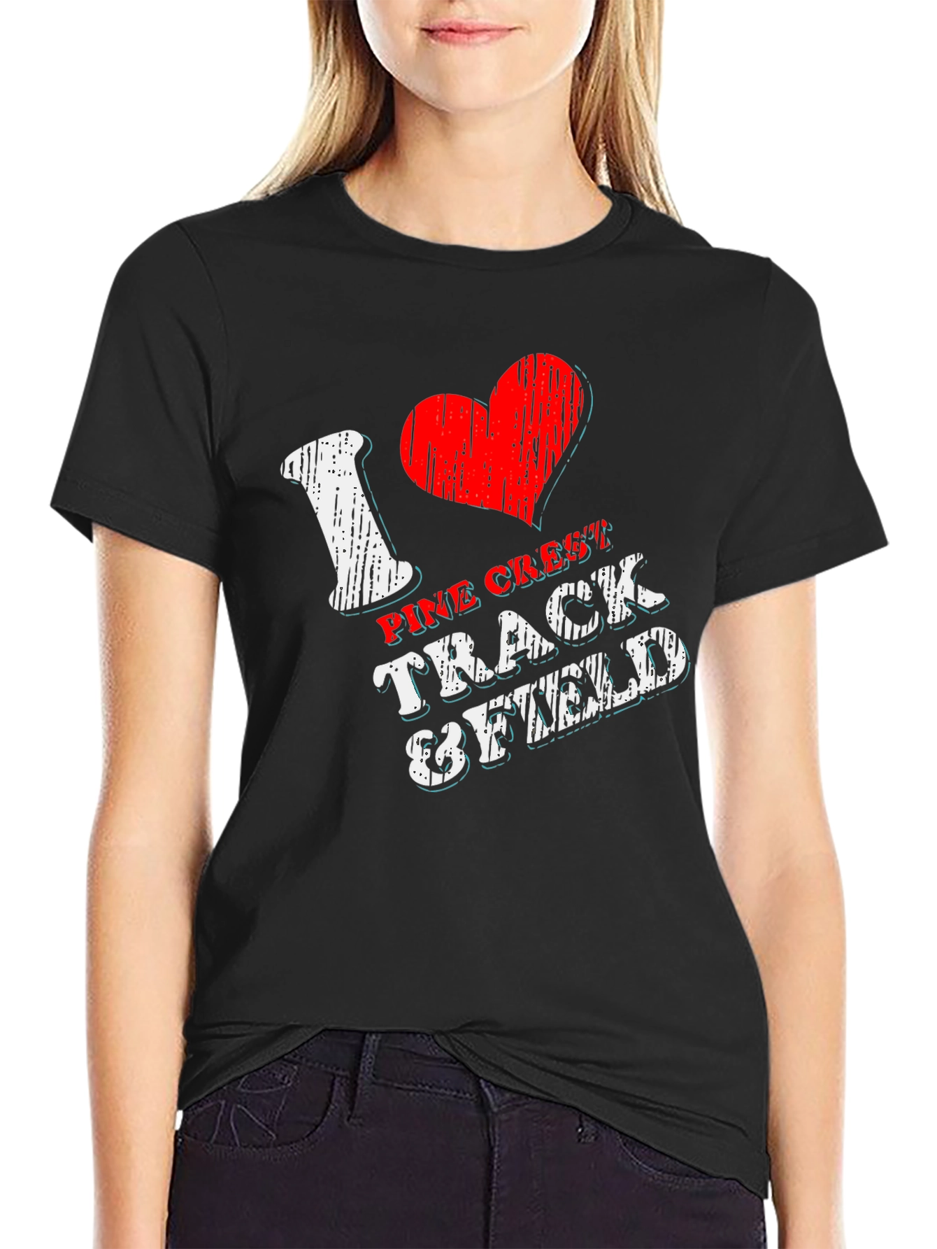 Pine Crest Track & Field Graphic Tee