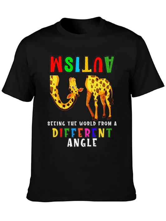 Autism Awareness Giraffe T-Shirt