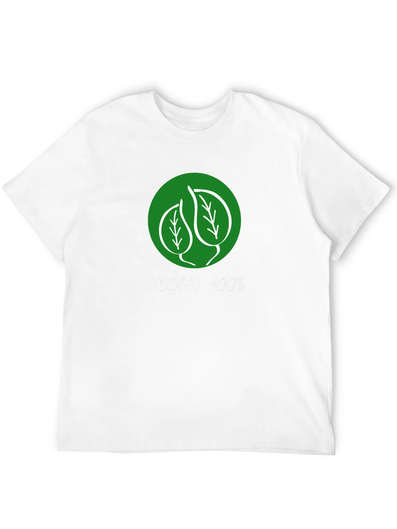 Vegan 100% Graphic T-Shirt