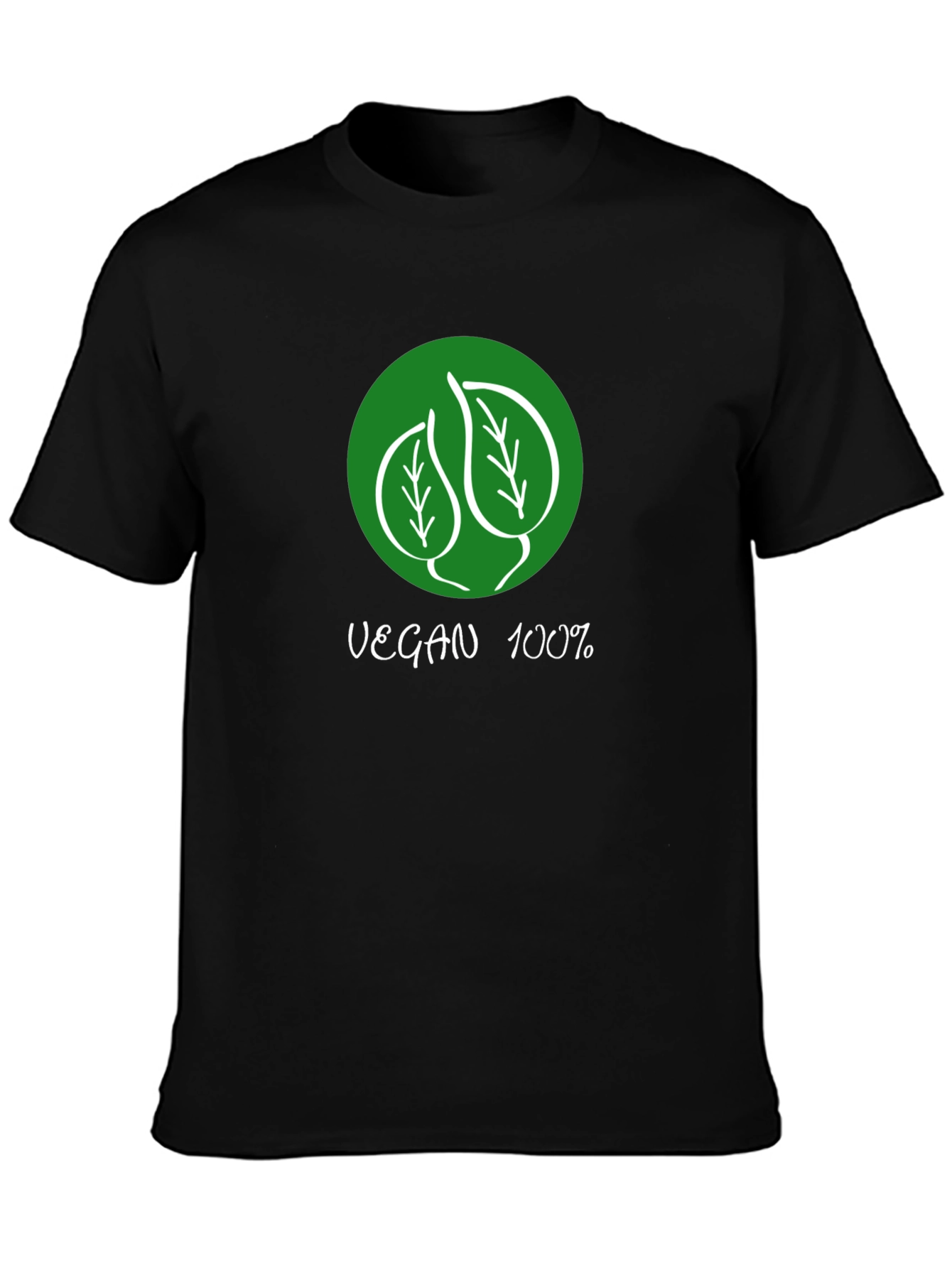 Vegan 100% Graphic T-Shirt