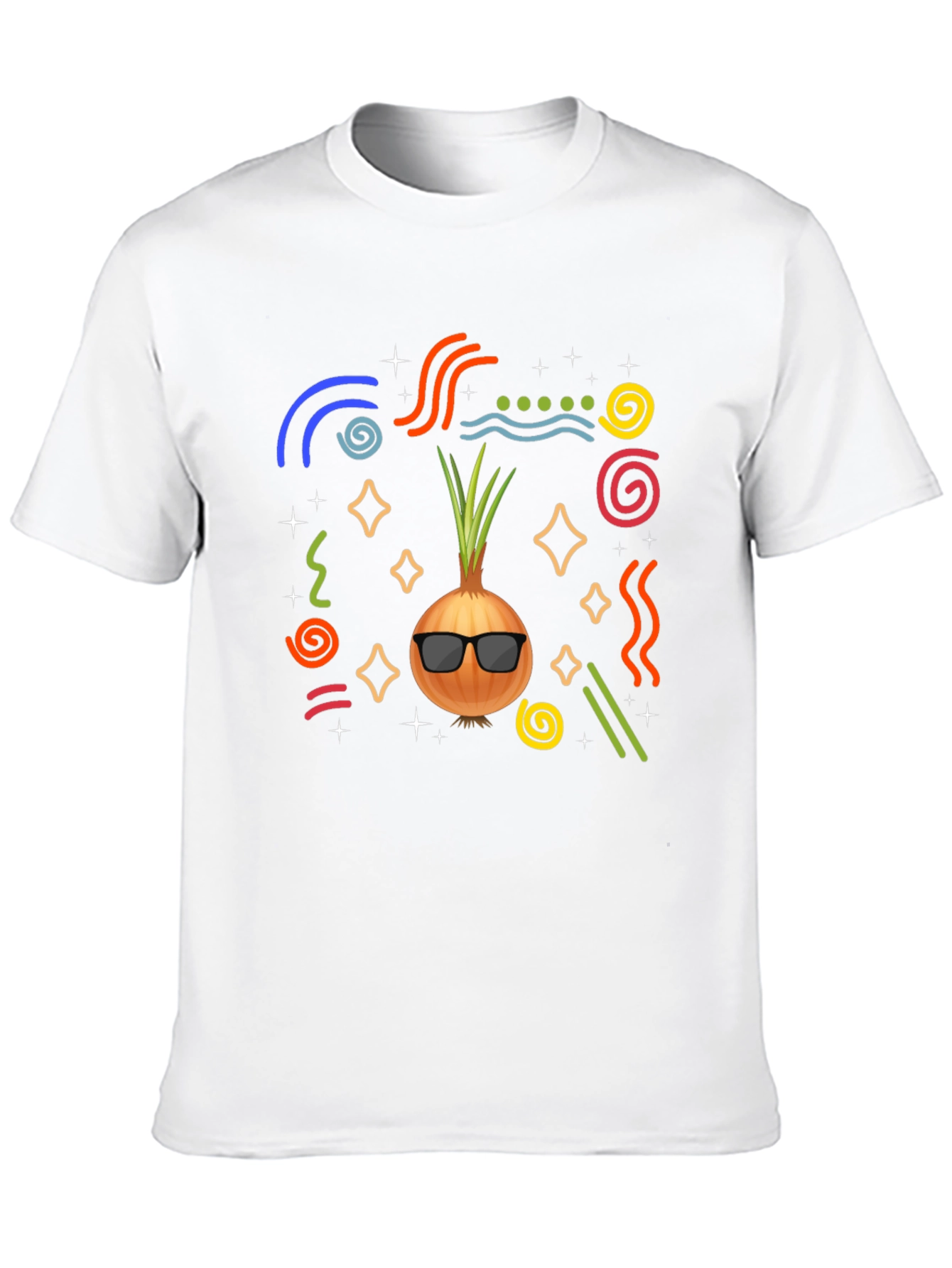 Cool Onion Graphic T-Shirt