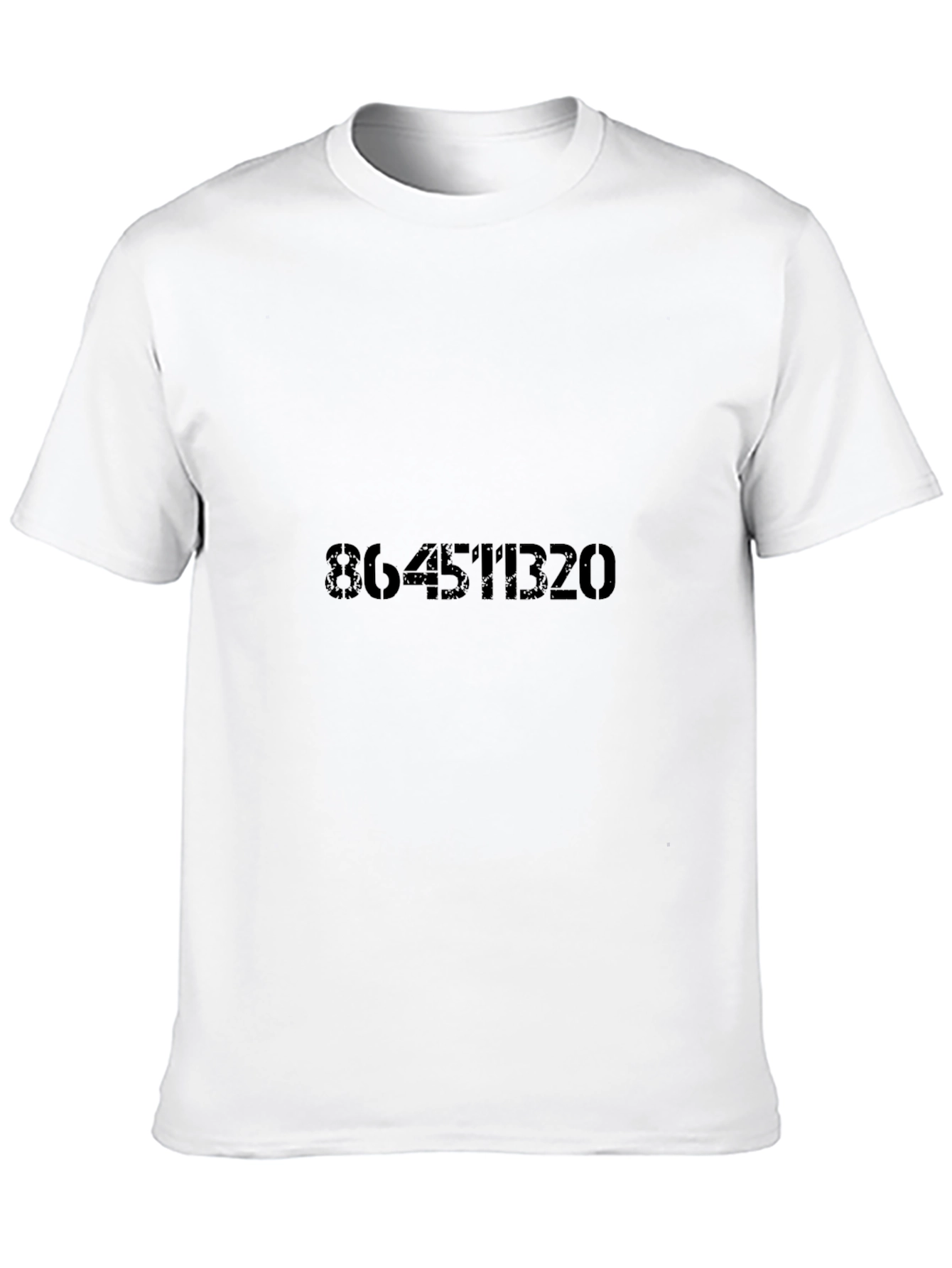 864511320 Black Graphic Tee