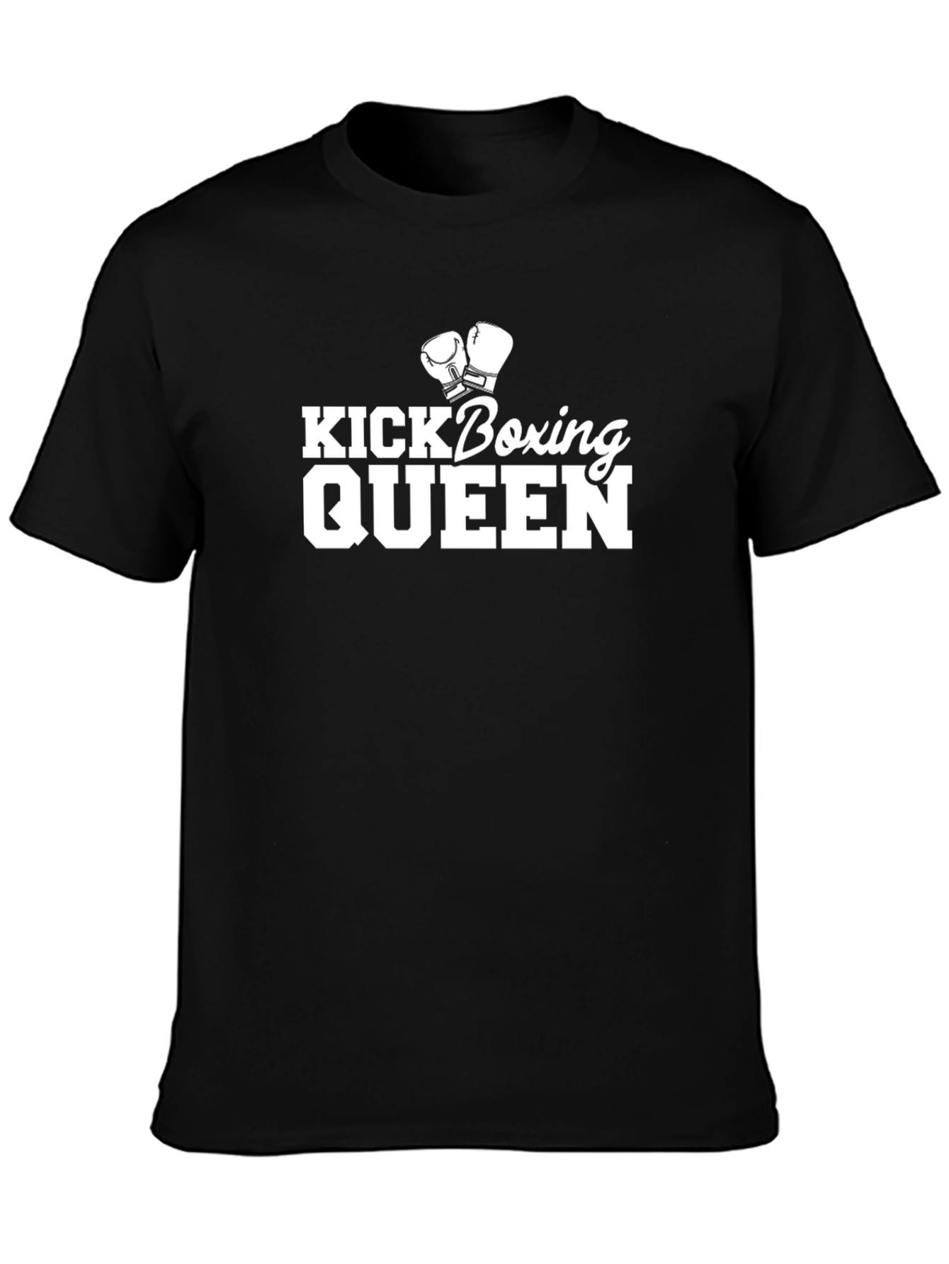 Kickboxing Queen Black T-Shirt