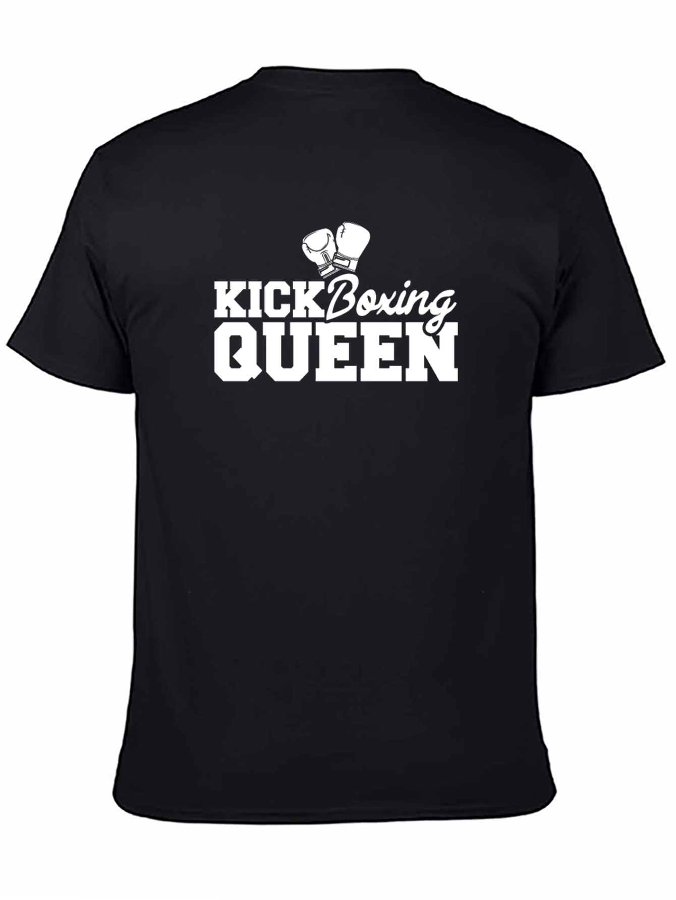 Kickboxing Queen Black T-Shirt