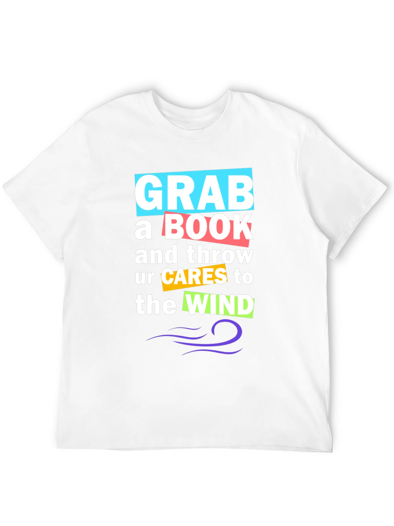 Grab a Book Graphic Tee - Stylish Comfort