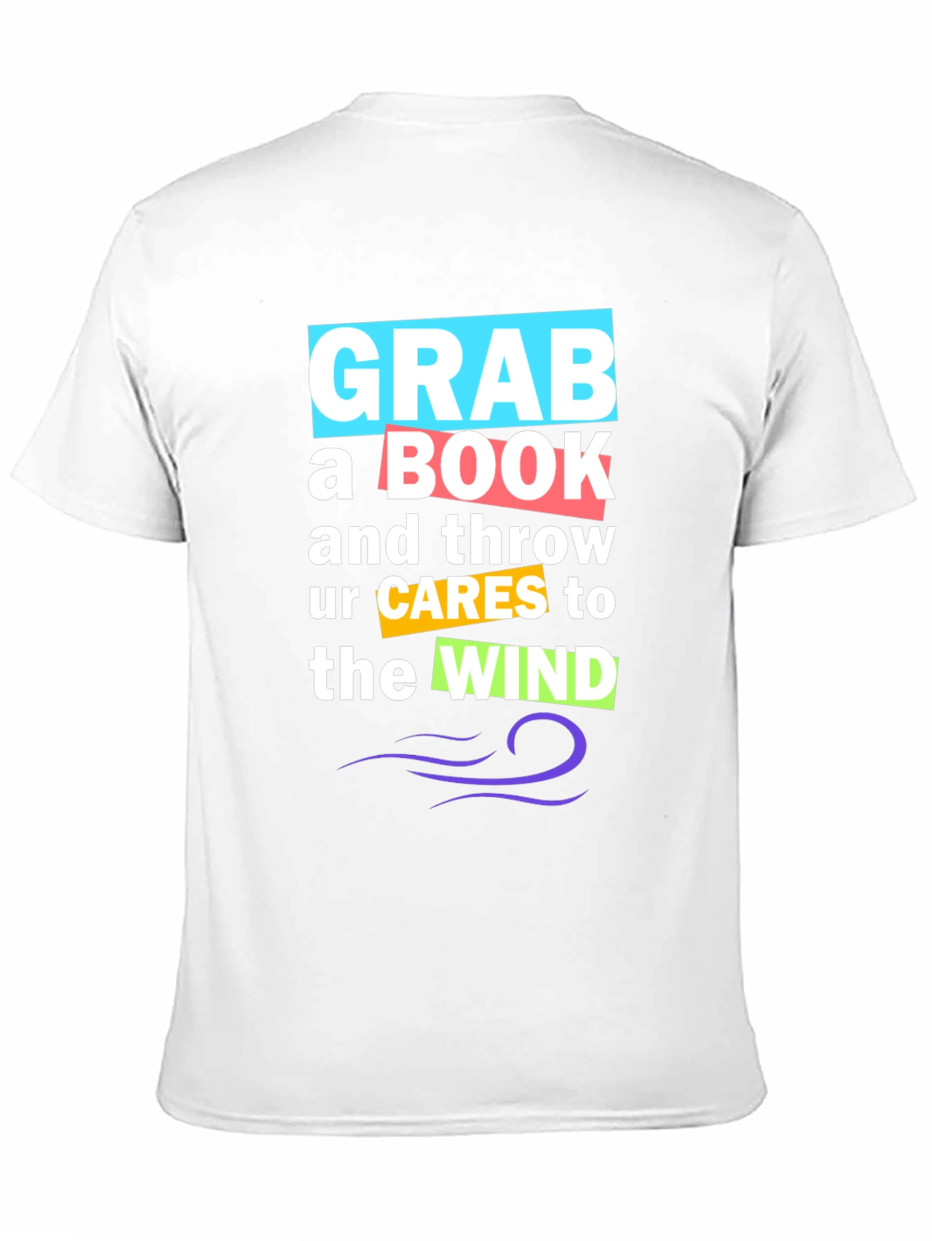 Grab a Book Graphic Tee - Stylish Comfort