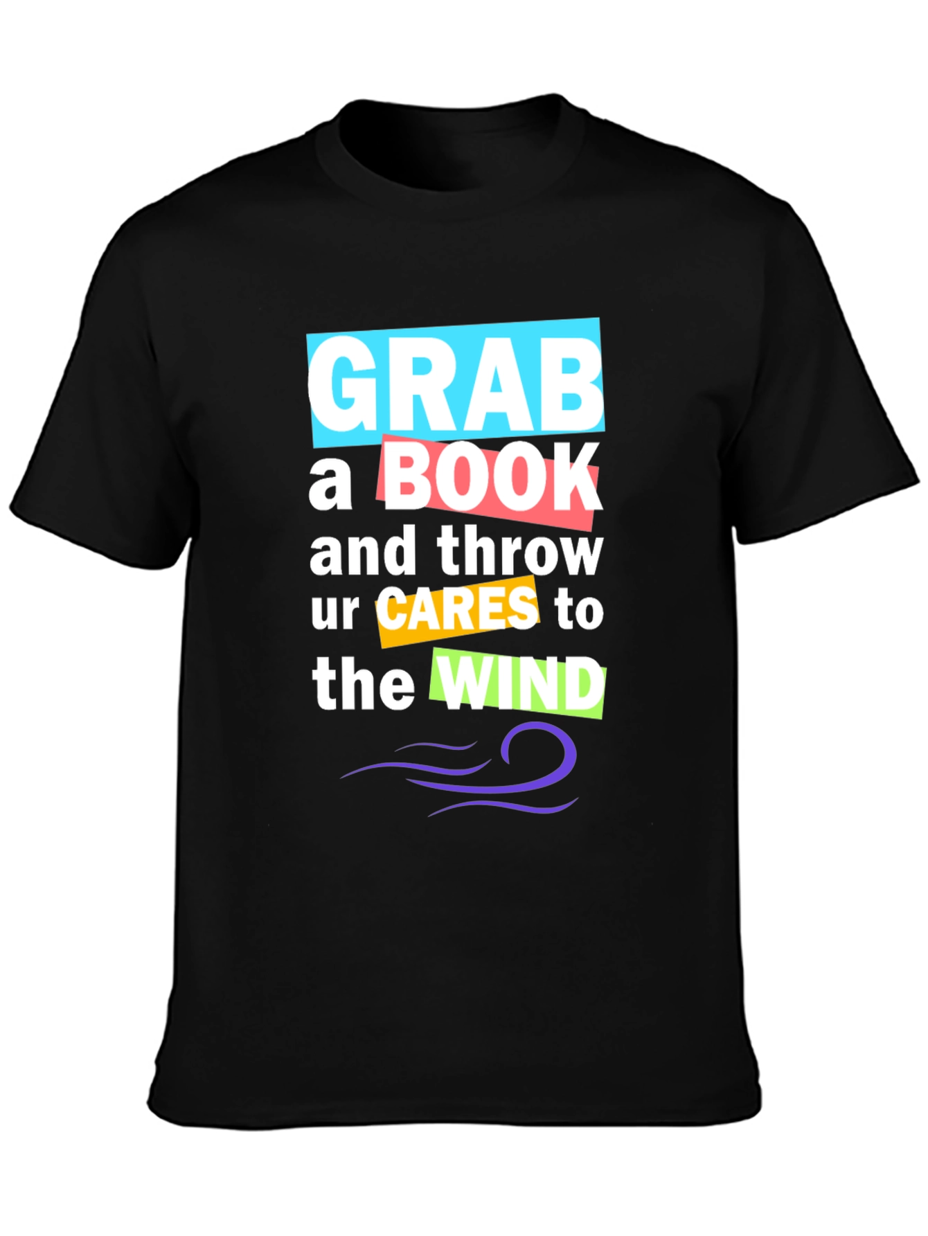 Grab a Book Graphic Tee - Stylish Comfort