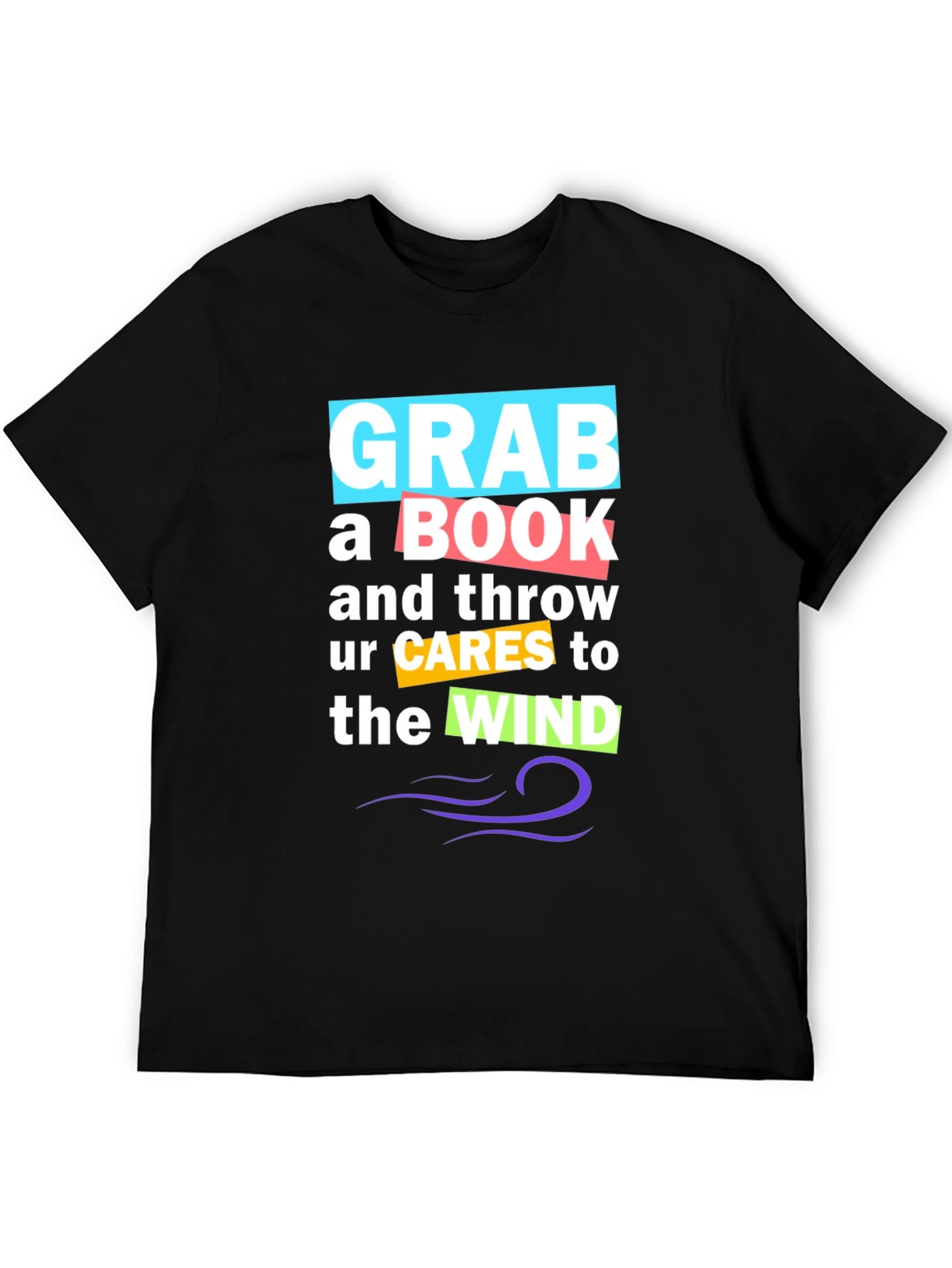 Grab a Book Graphic Tee - Stylish Comfort