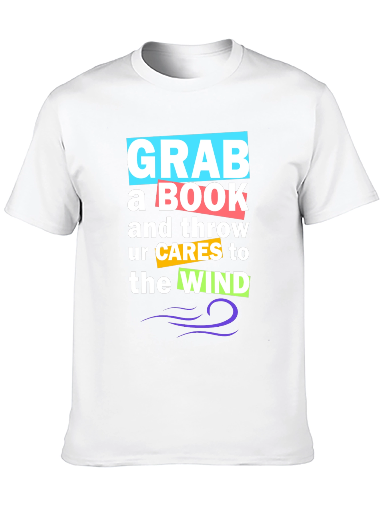 Grab a Book Graphic Tee - Stylish Comfort