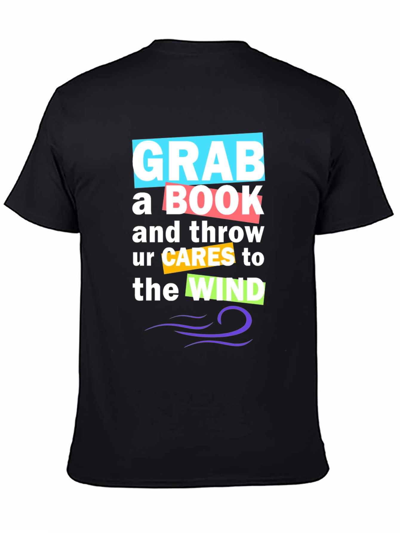 Grab a Book Graphic Tee - Stylish Comfort