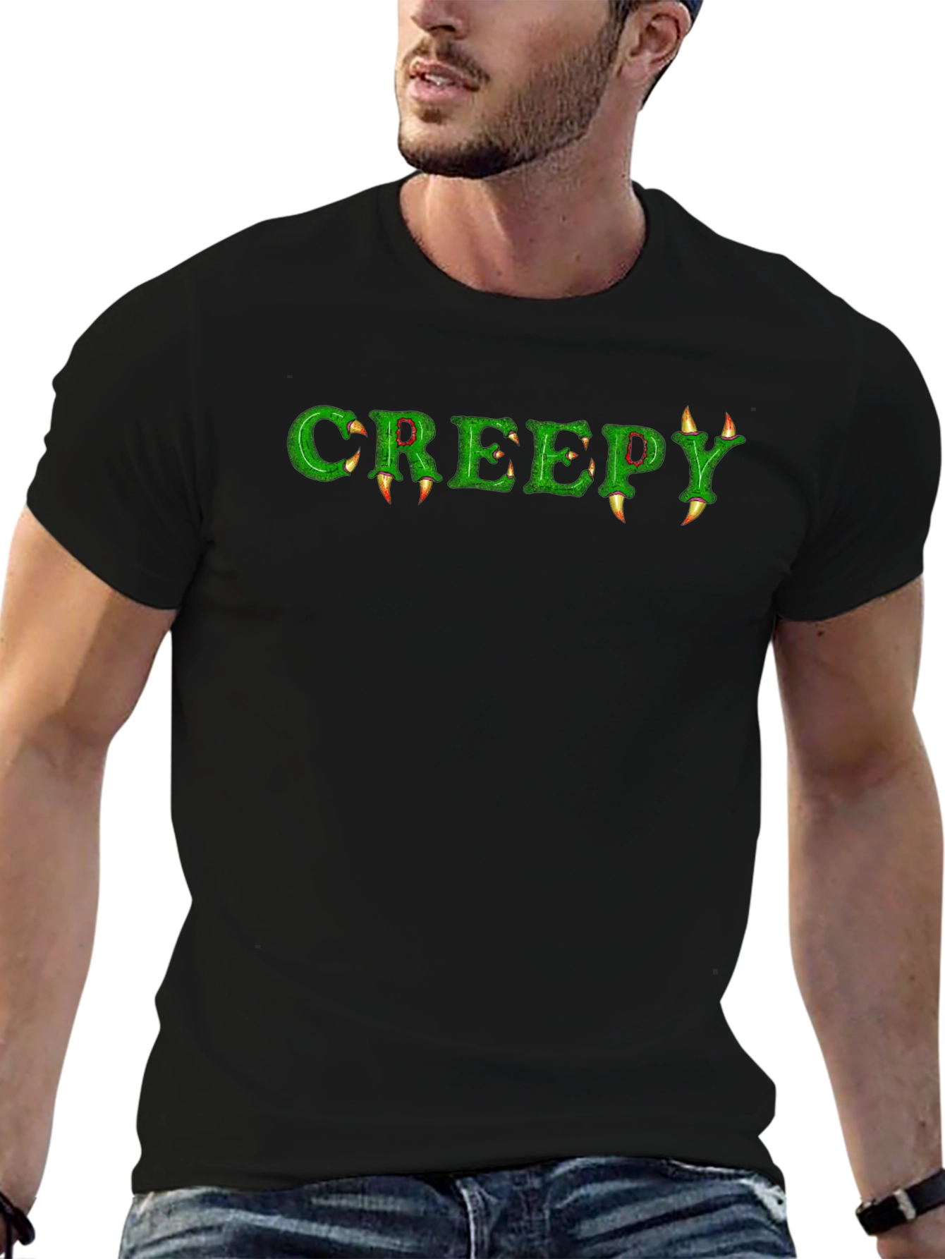Creepy Graphic Tee - Halloween