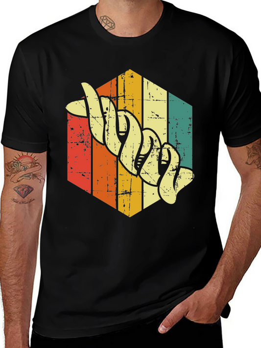 Retro DNA Graphic Tee - Vintage Style Science T-Shirt