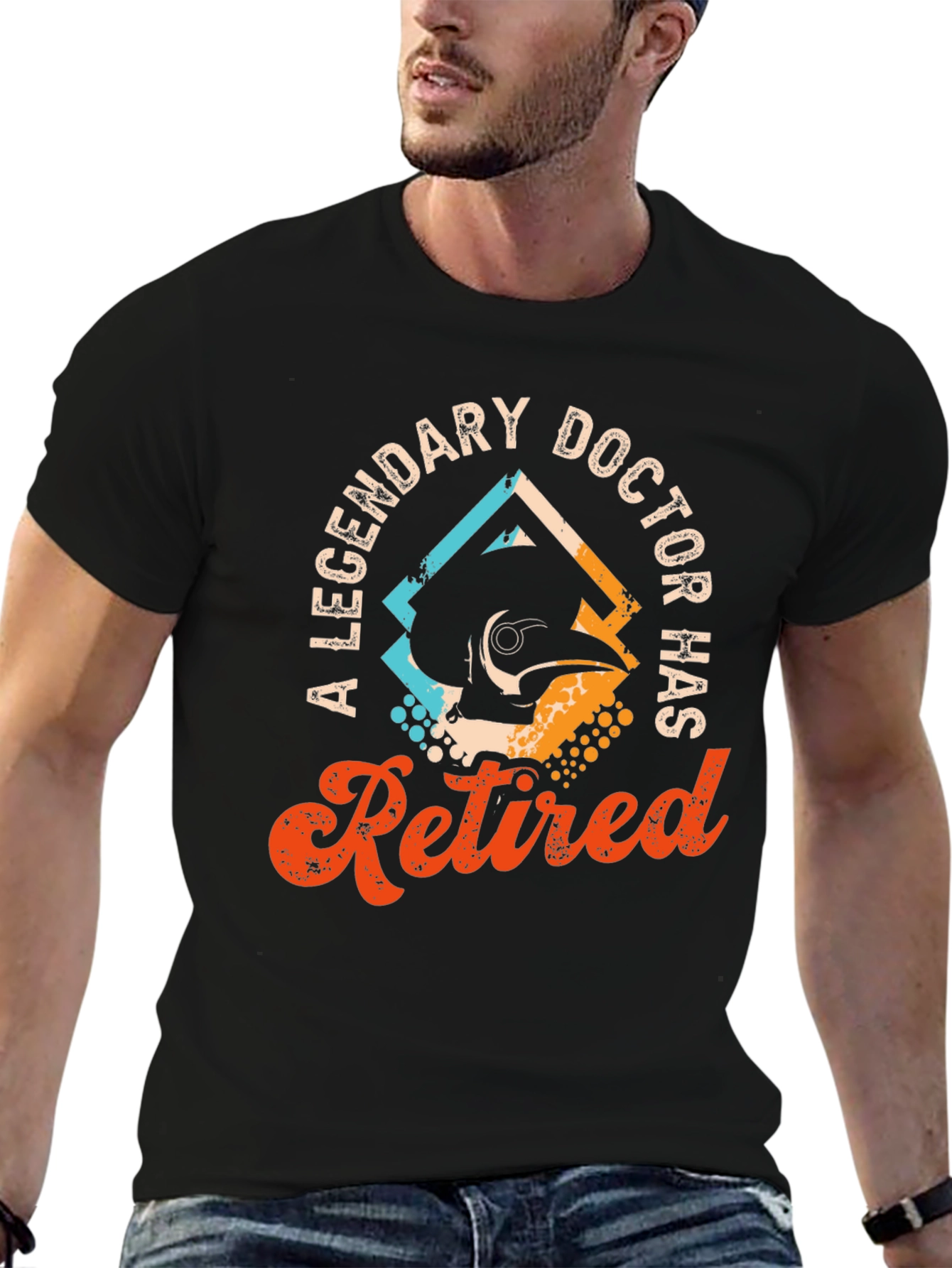 Legendary Doctor Retired T-Shirt - Novelty Gift