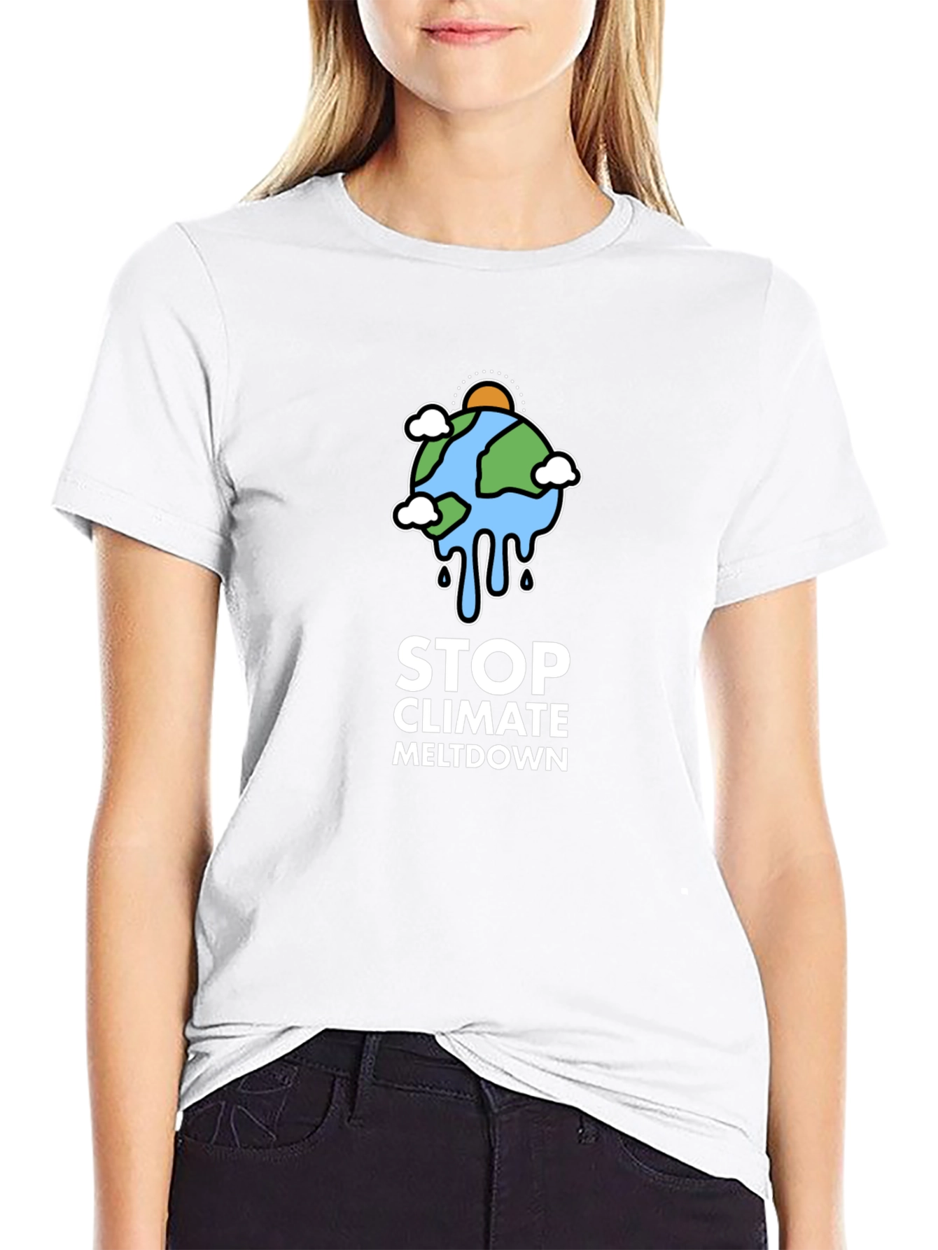 Stop Climate Meltdown Graphic Tee