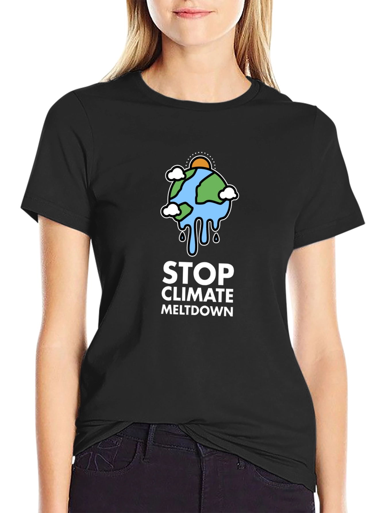 Stop Climate Meltdown Graphic Tee