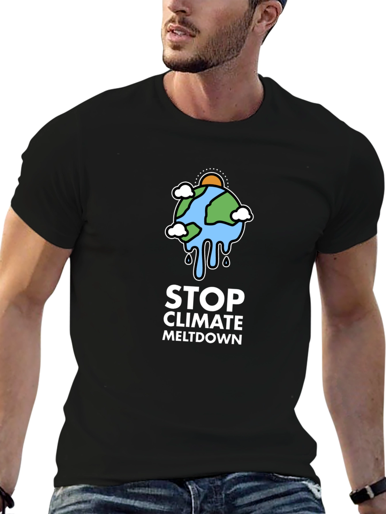 Stop Climate Meltdown Graphic Tee