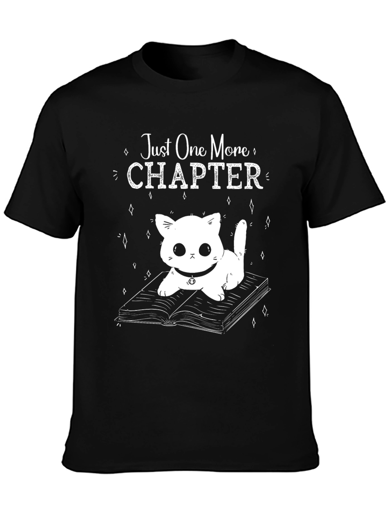 Just One More Chapter Cat T-Shirt