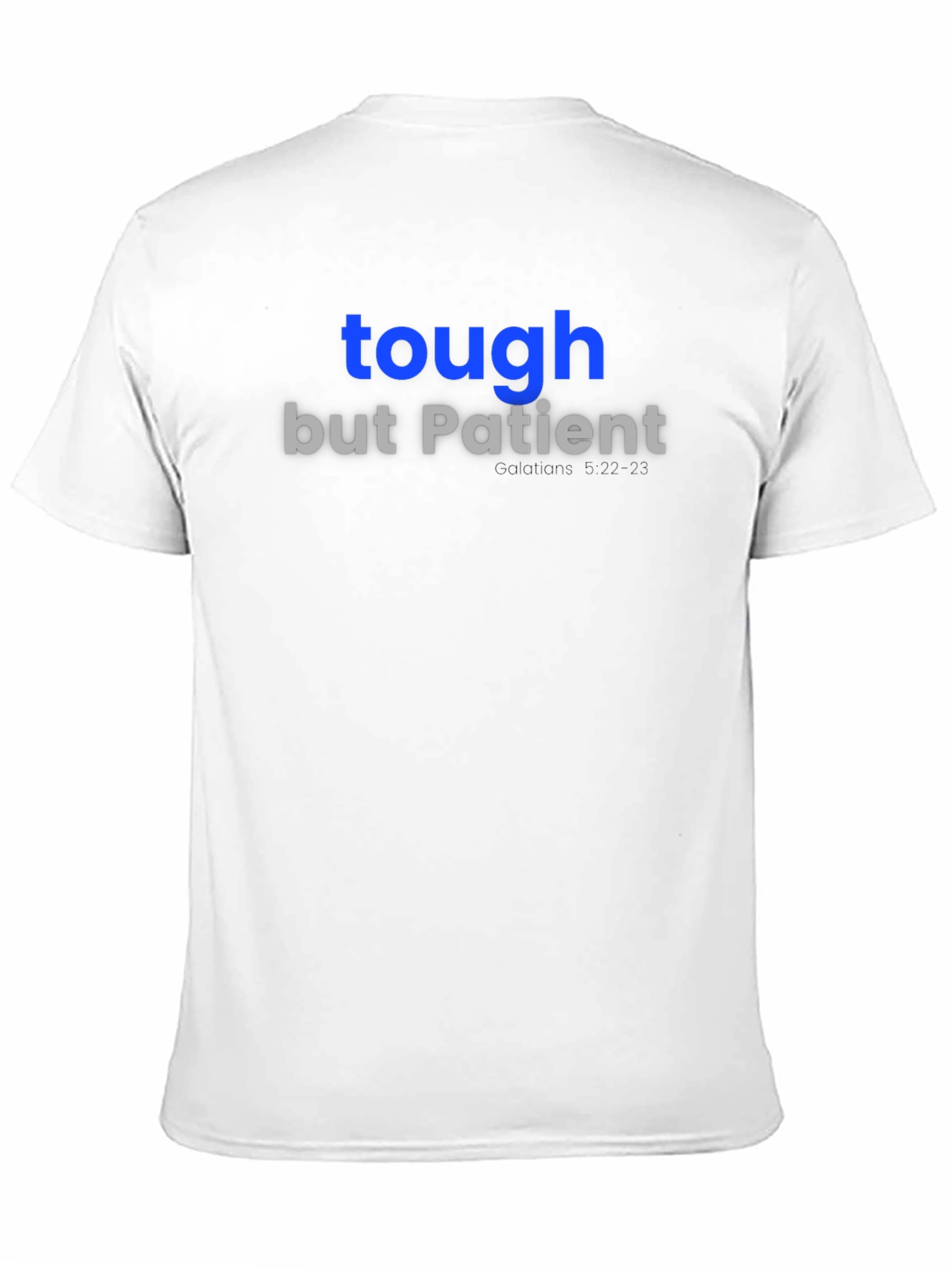 Tough But Patient Graphic Tee - Mens Black T-Shirt