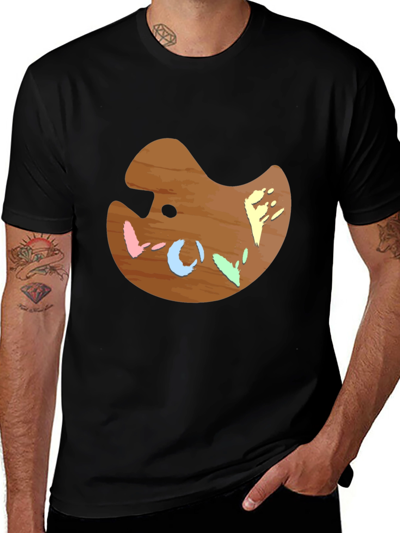 Artist Palette Graphic T-Shirt