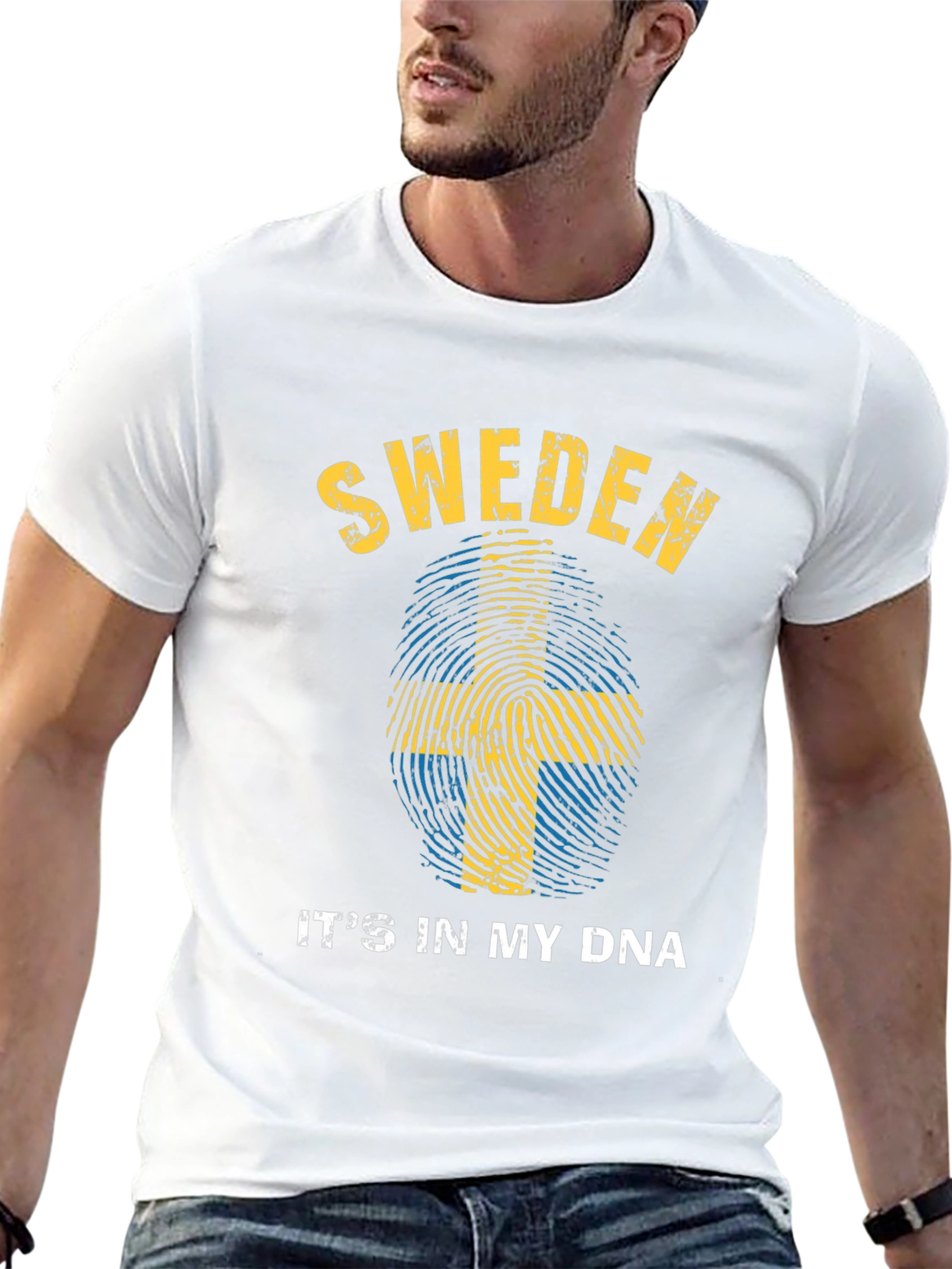 Sweden DNA T-Shirt - Swedish Pride Tee