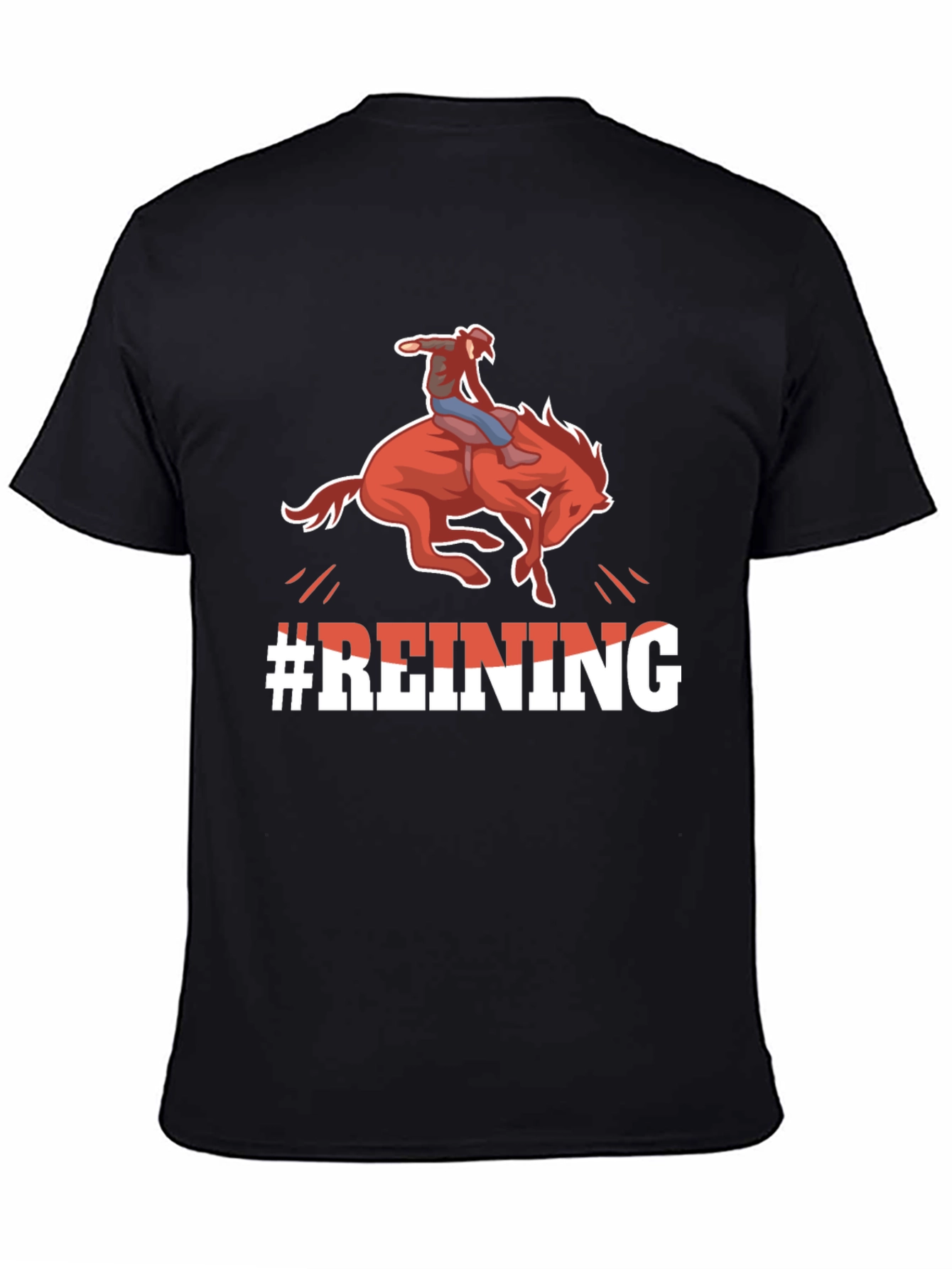 Rodeo Reining Graphic Tee - Western Style Shirt
