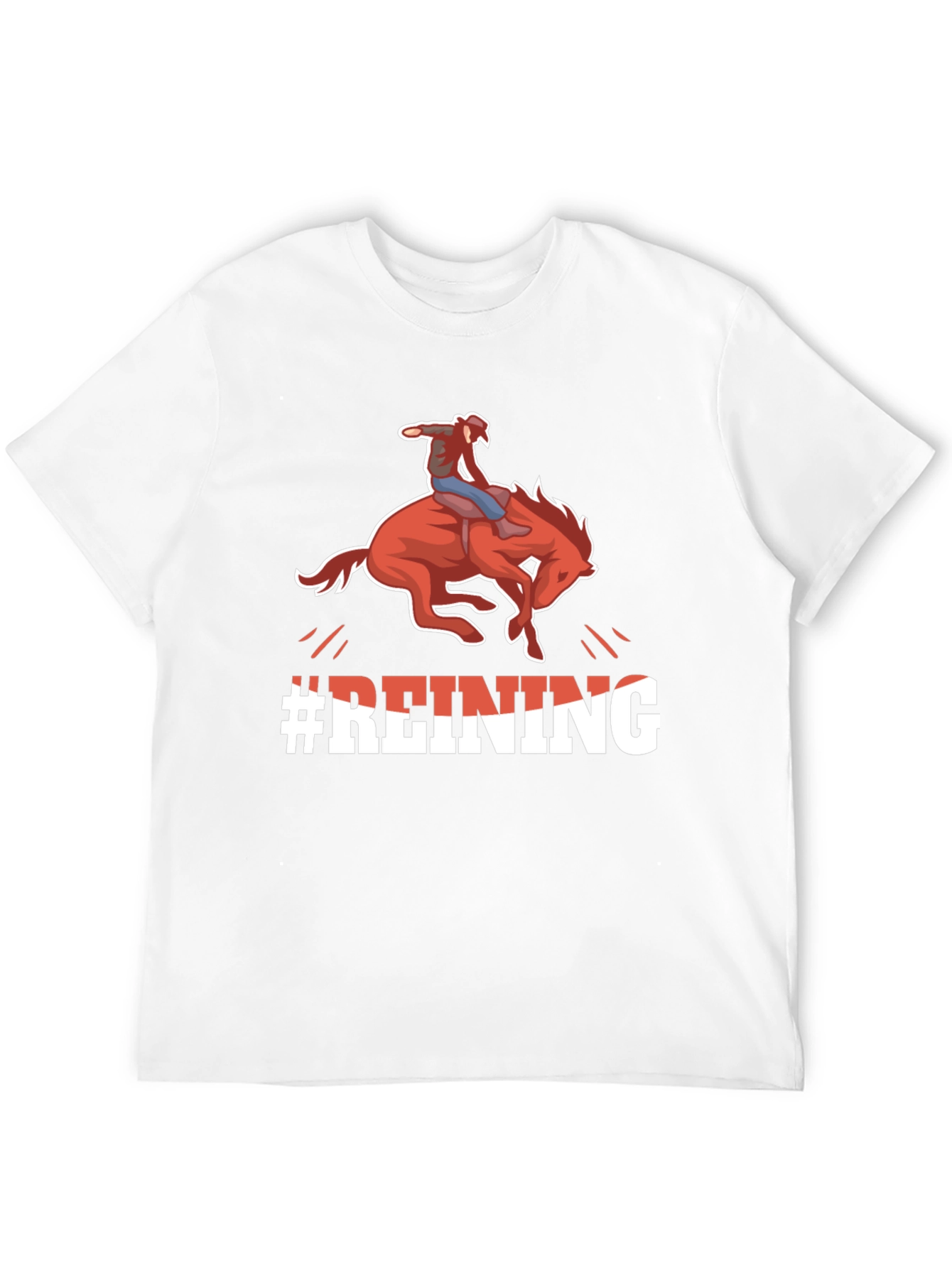 Rodeo Reining Graphic Tee - Western Style Shirt
