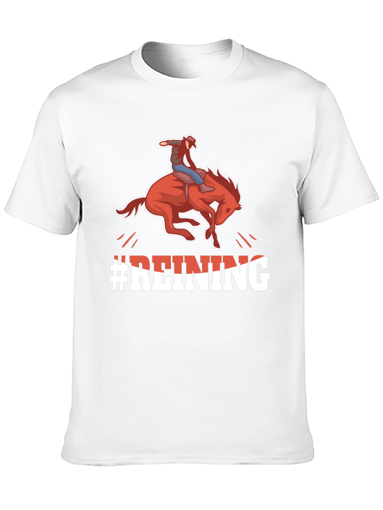 Rodeo Reining Graphic Tee - Western Style Shirt