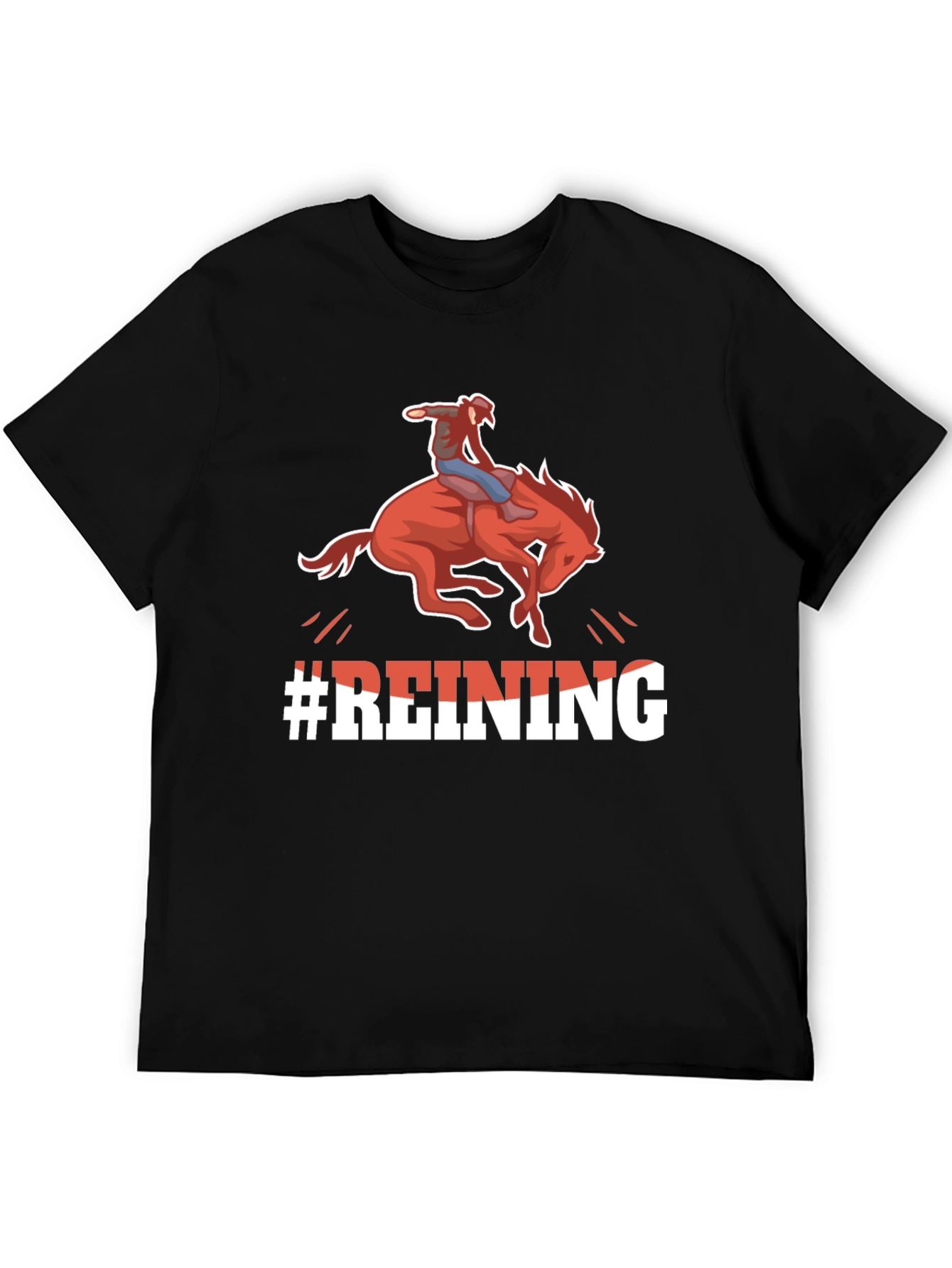 Rodeo Reining Graphic Tee - Western Style Shirt