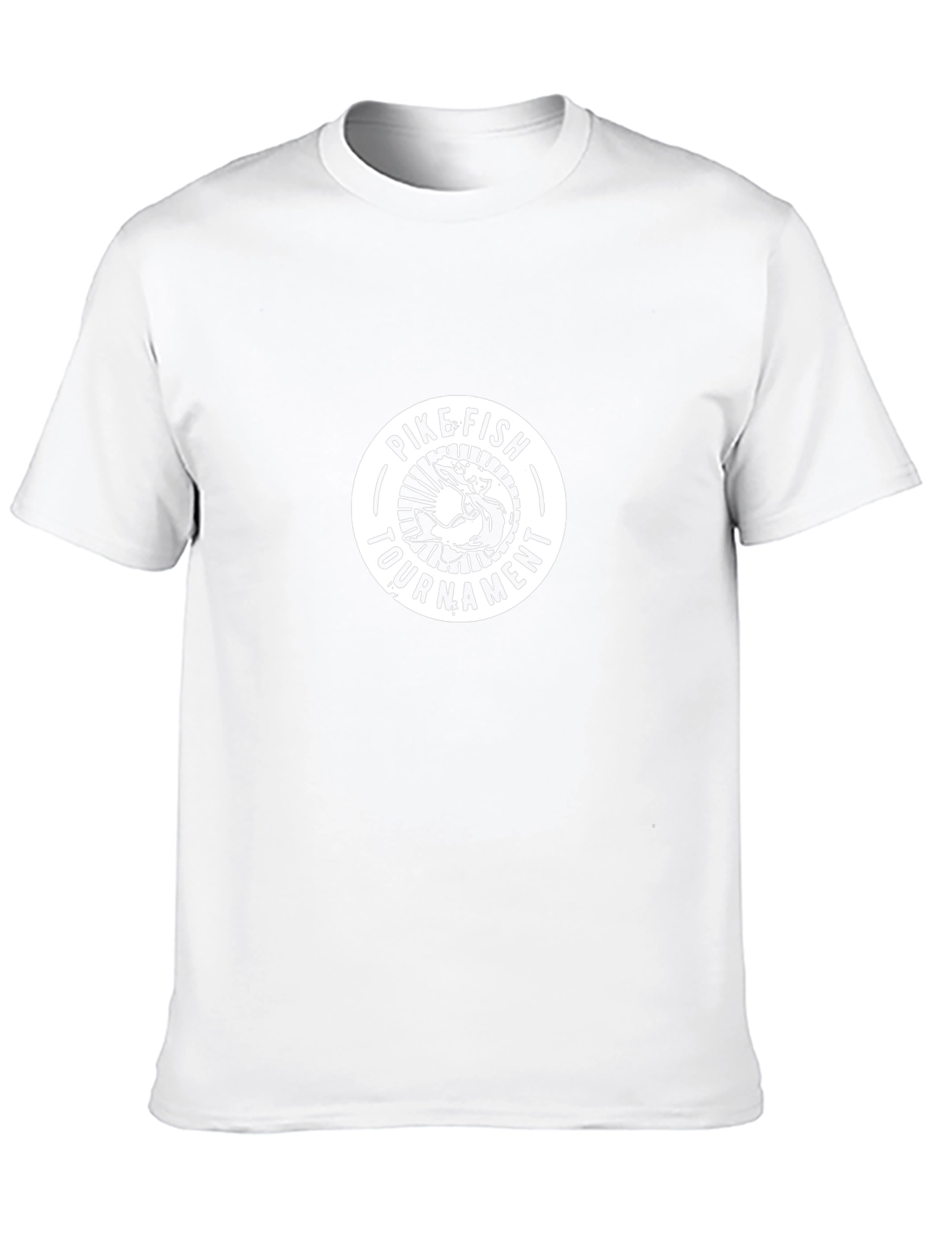 Pike Fish Tournament Graphic Tee - Black