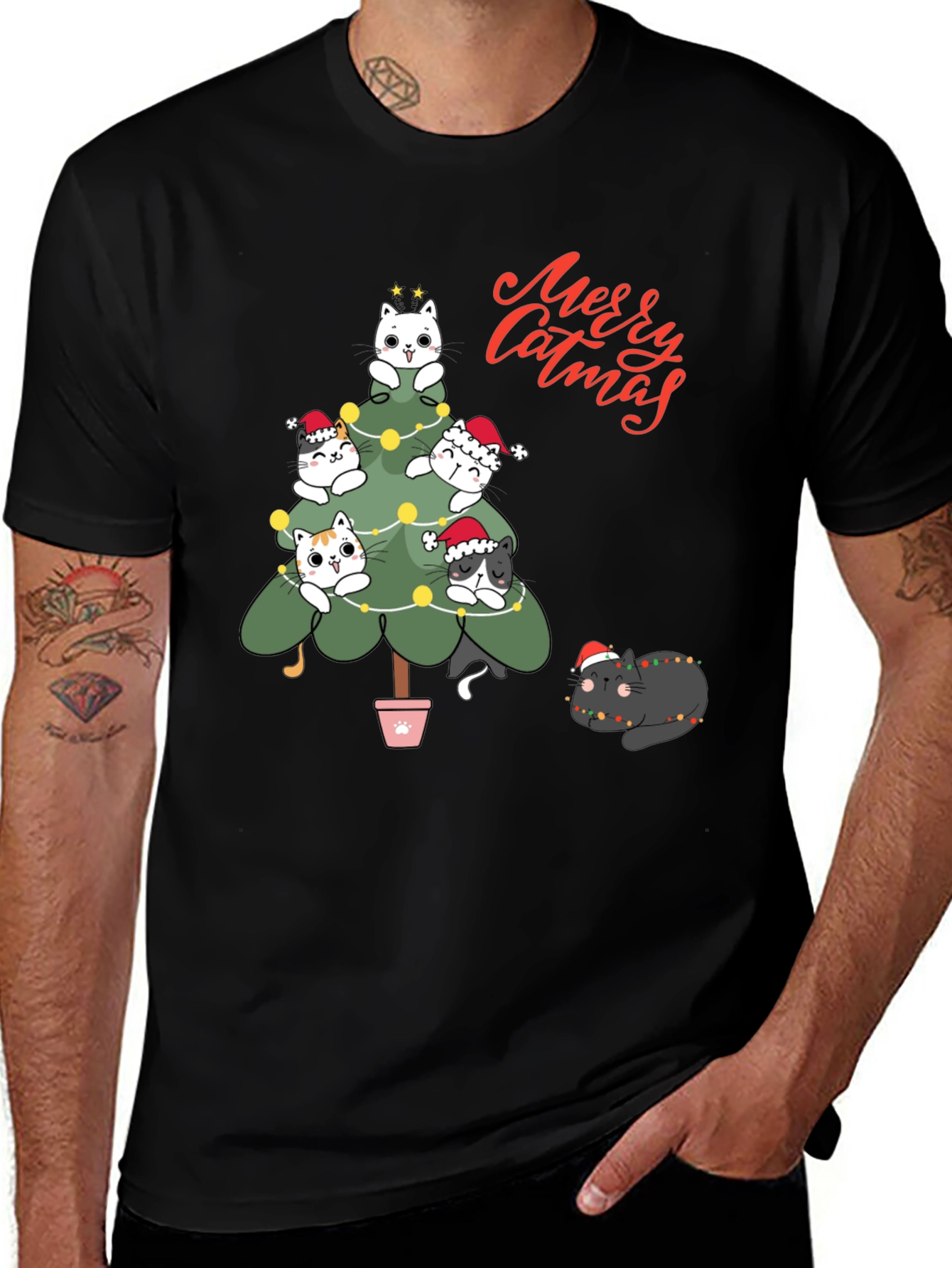 Merry Catmas T-Shirt