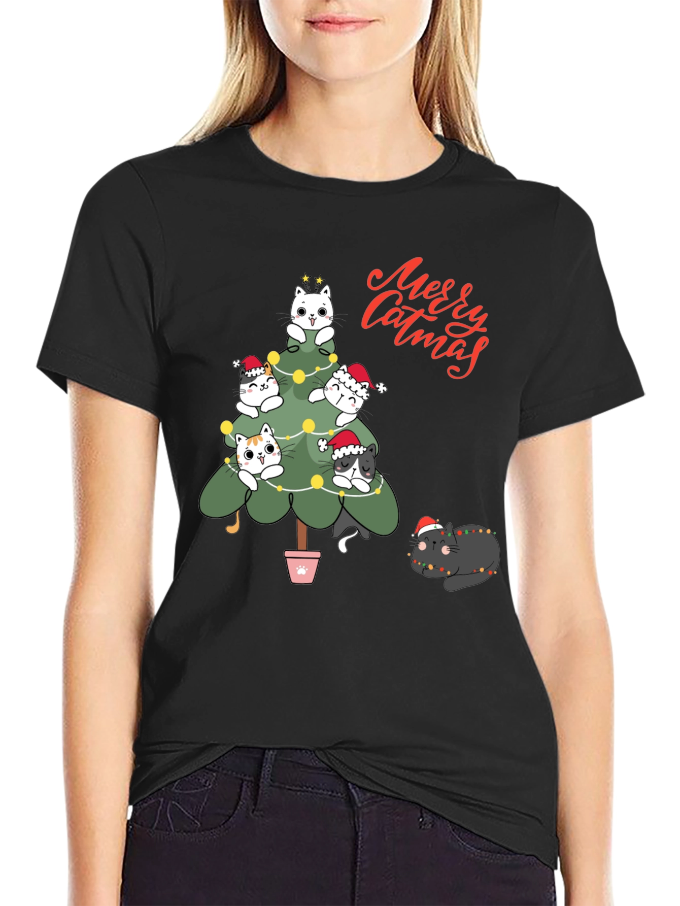 Merry Catmas T-Shirt