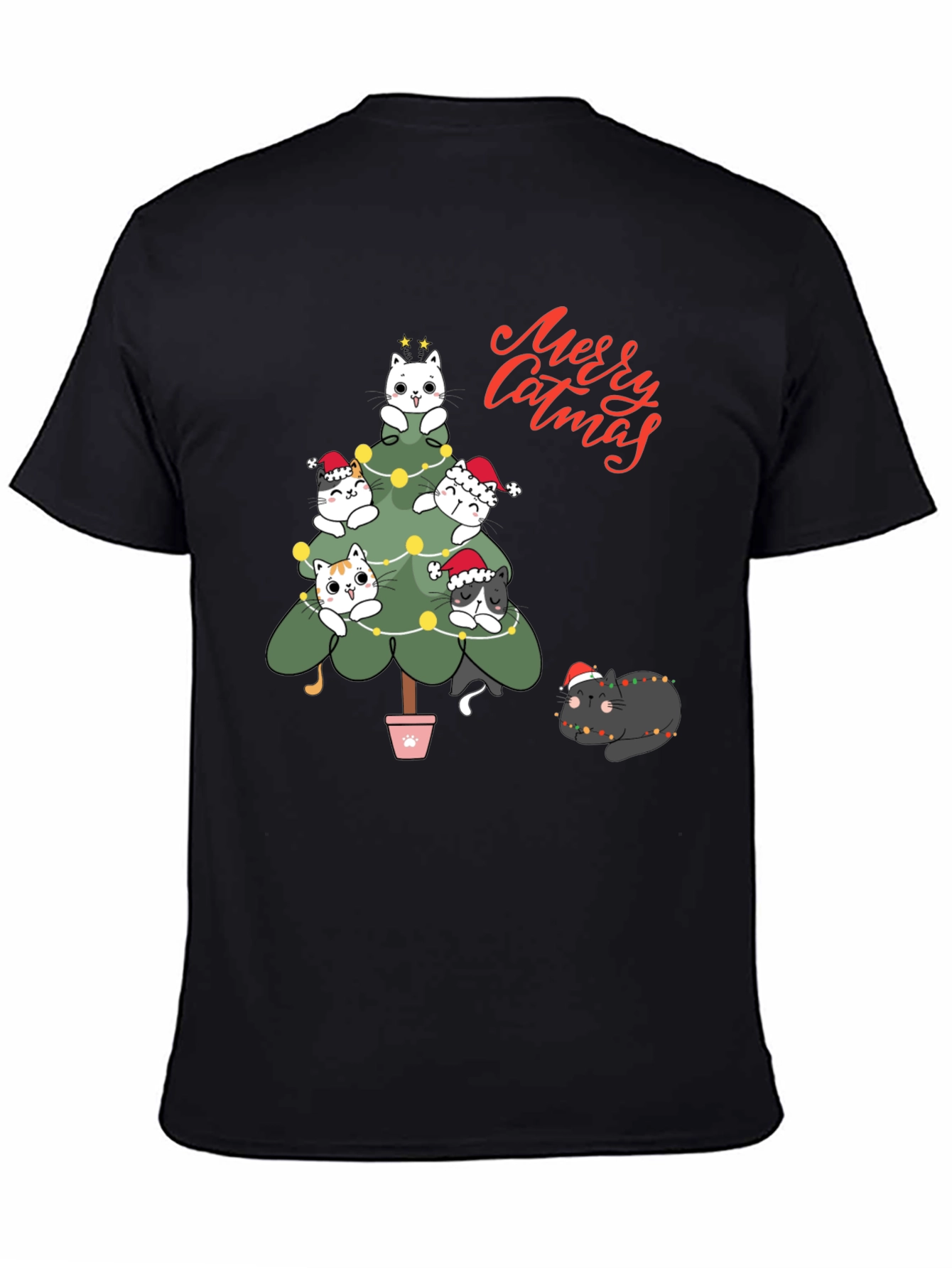 Merry Catmas T-Shirt