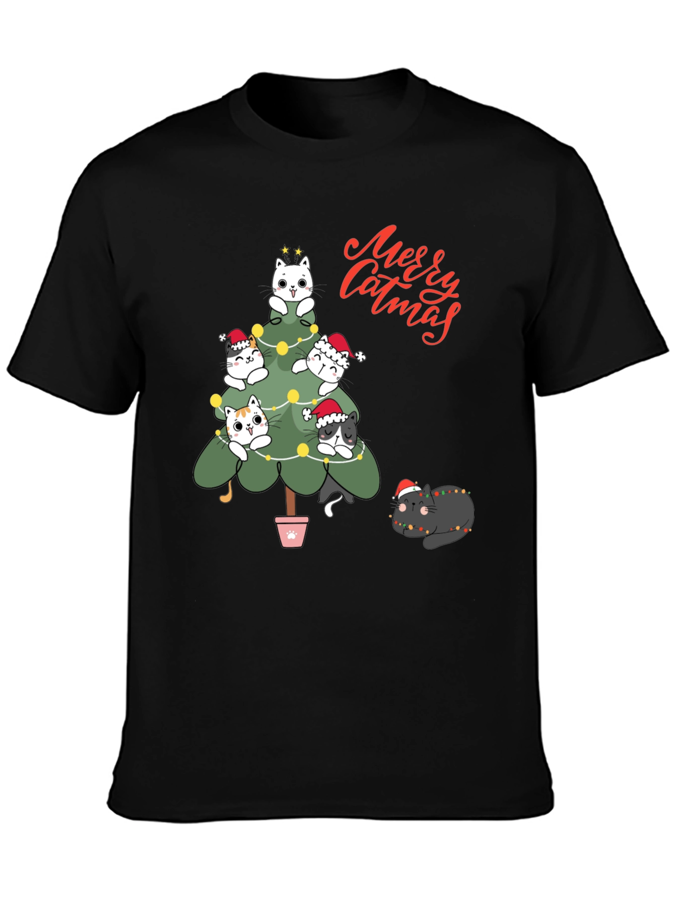 Merry Catmas T-Shirt