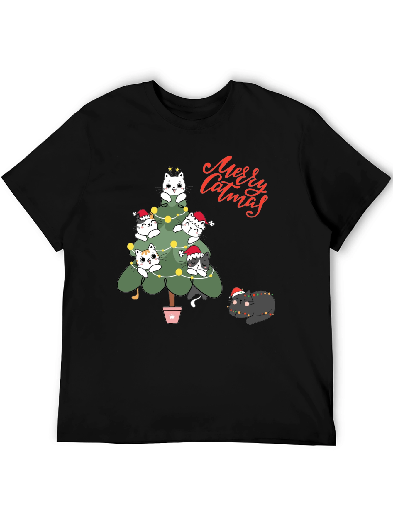 Merry Catmas T-Shirt