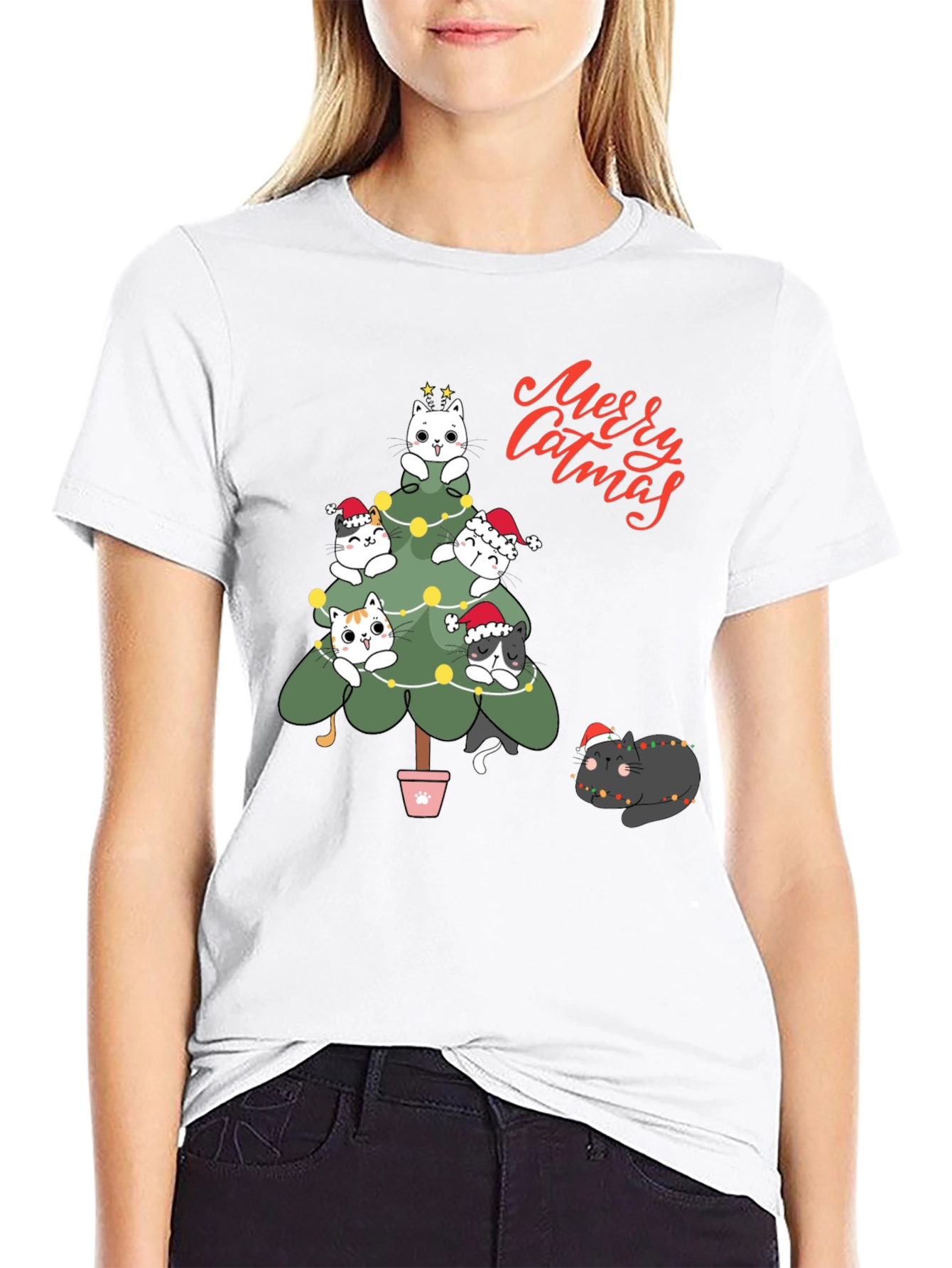 Merry Catmas T-Shirt