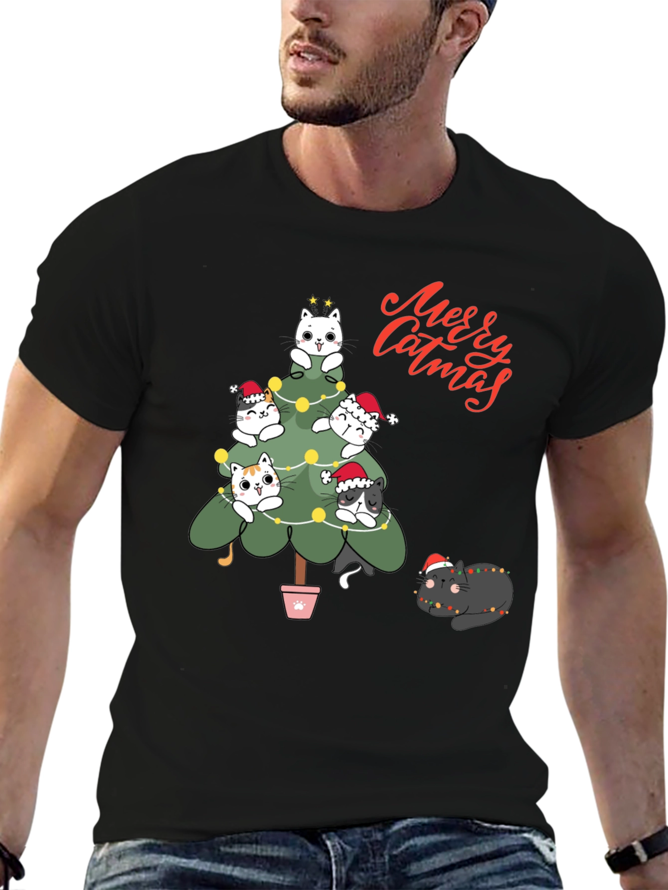 Merry Catmas T-Shirt