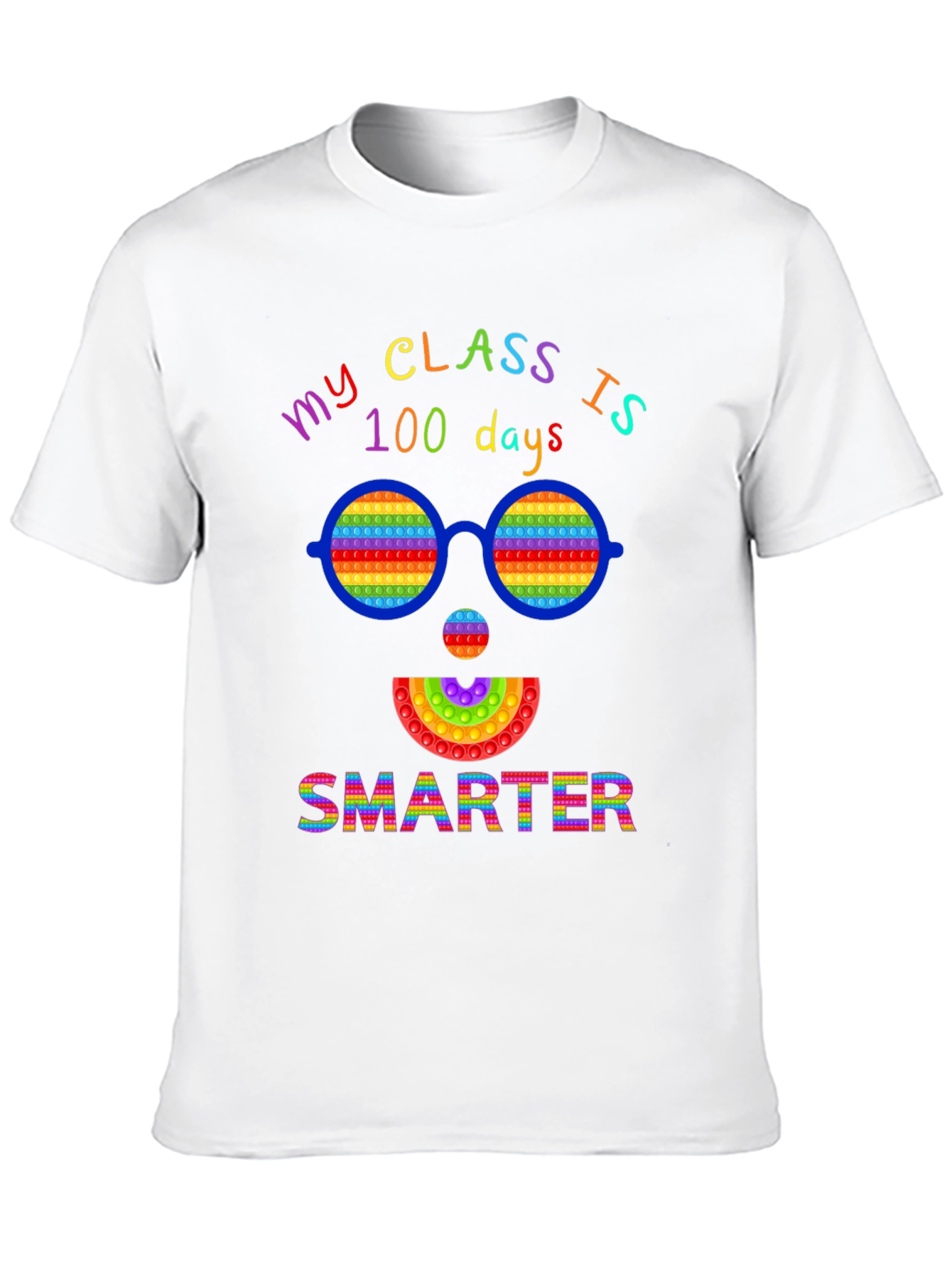 100 Days Smarter Pop It Shirt