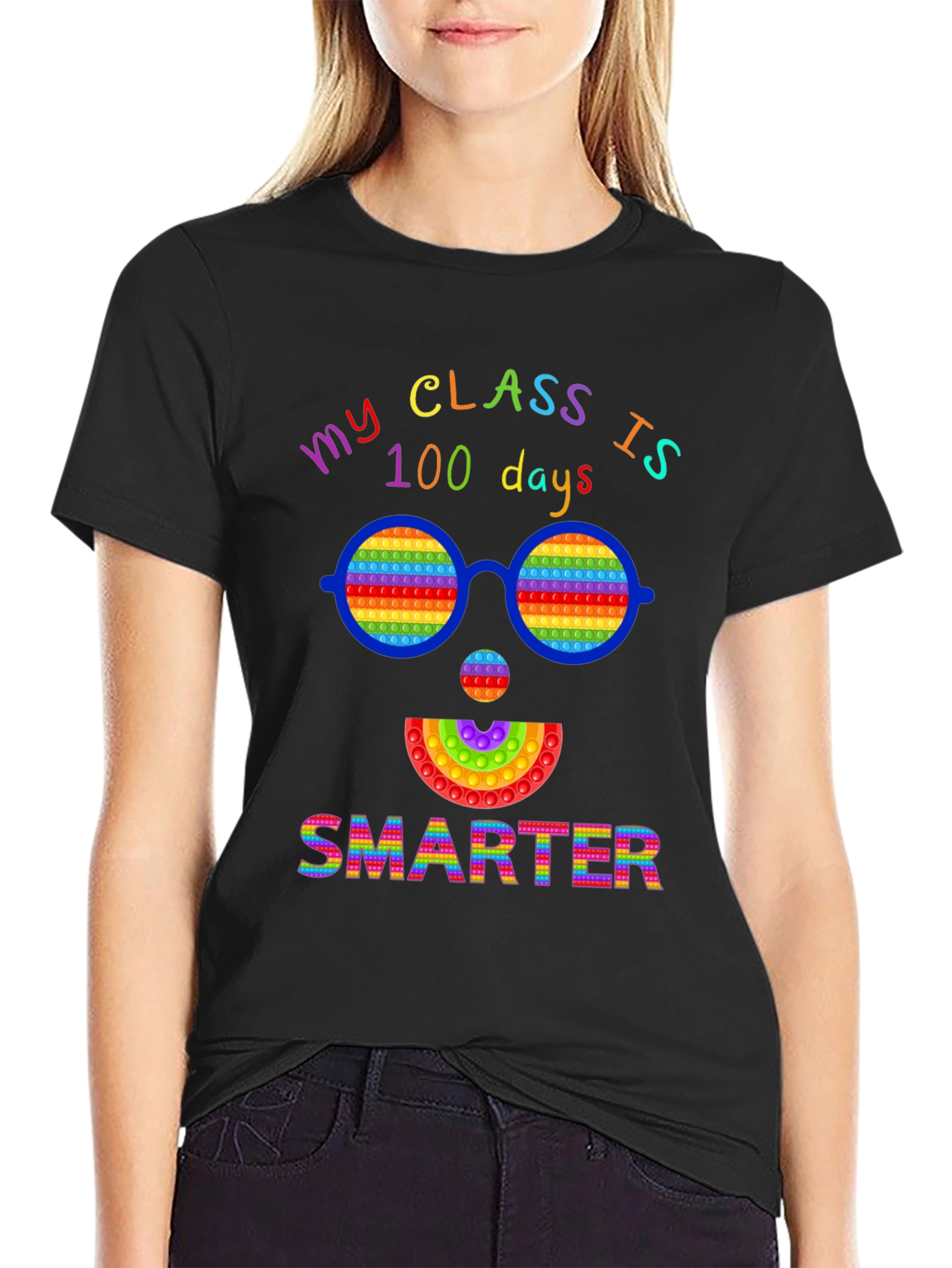 100 Days Smarter Pop It Shirt