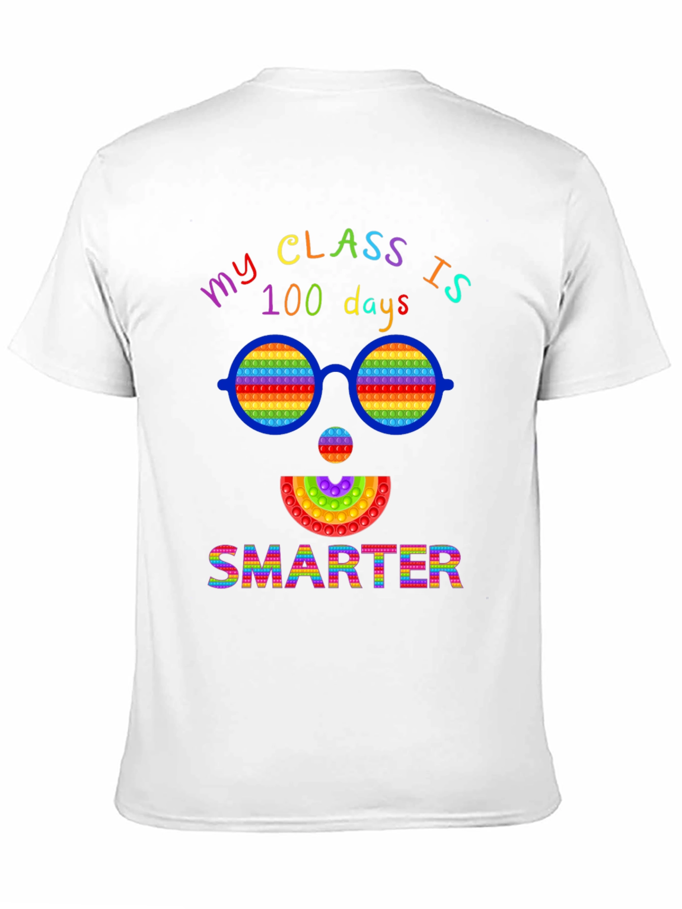 100 Days Smarter Pop It Shirt