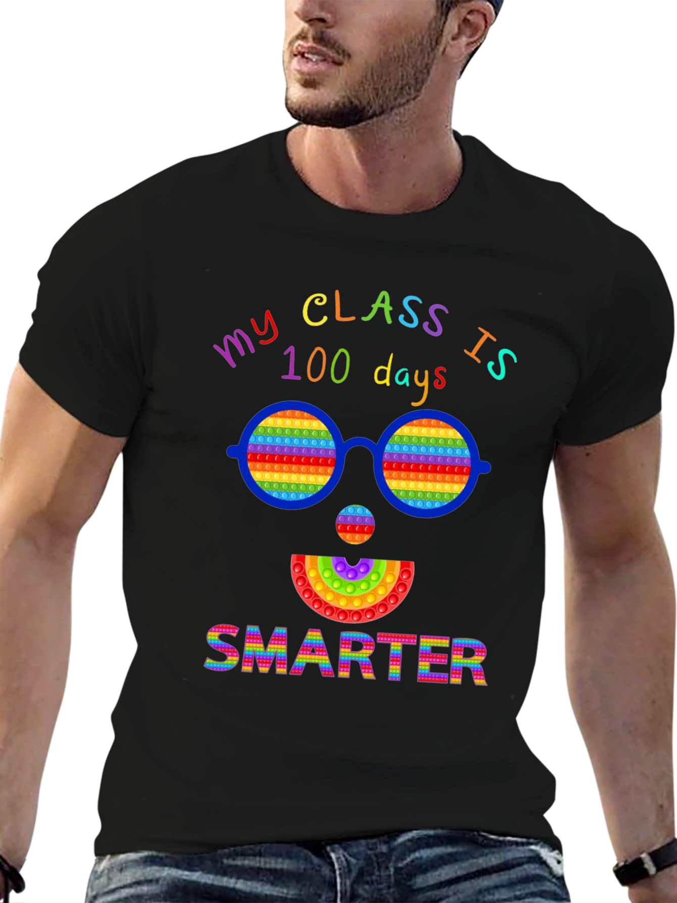 100 Days Smarter Pop It Shirt