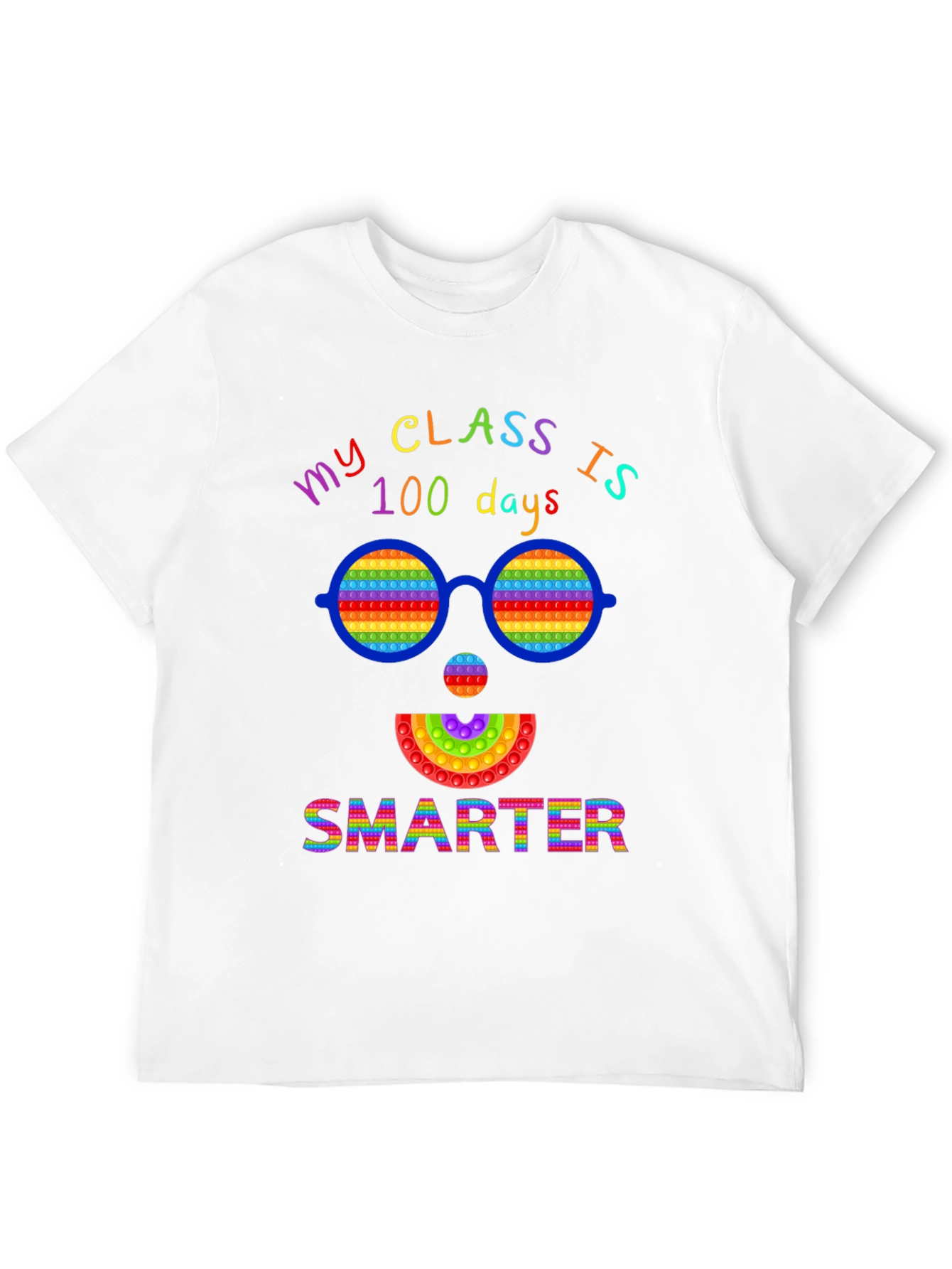 100 Days Smarter Pop It Shirt