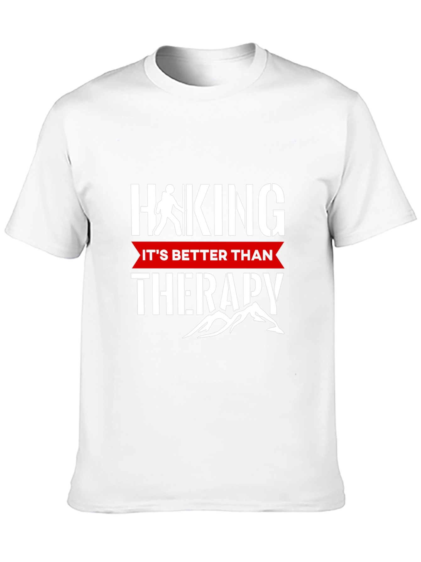 Hiking Therapy Black T-Shirt