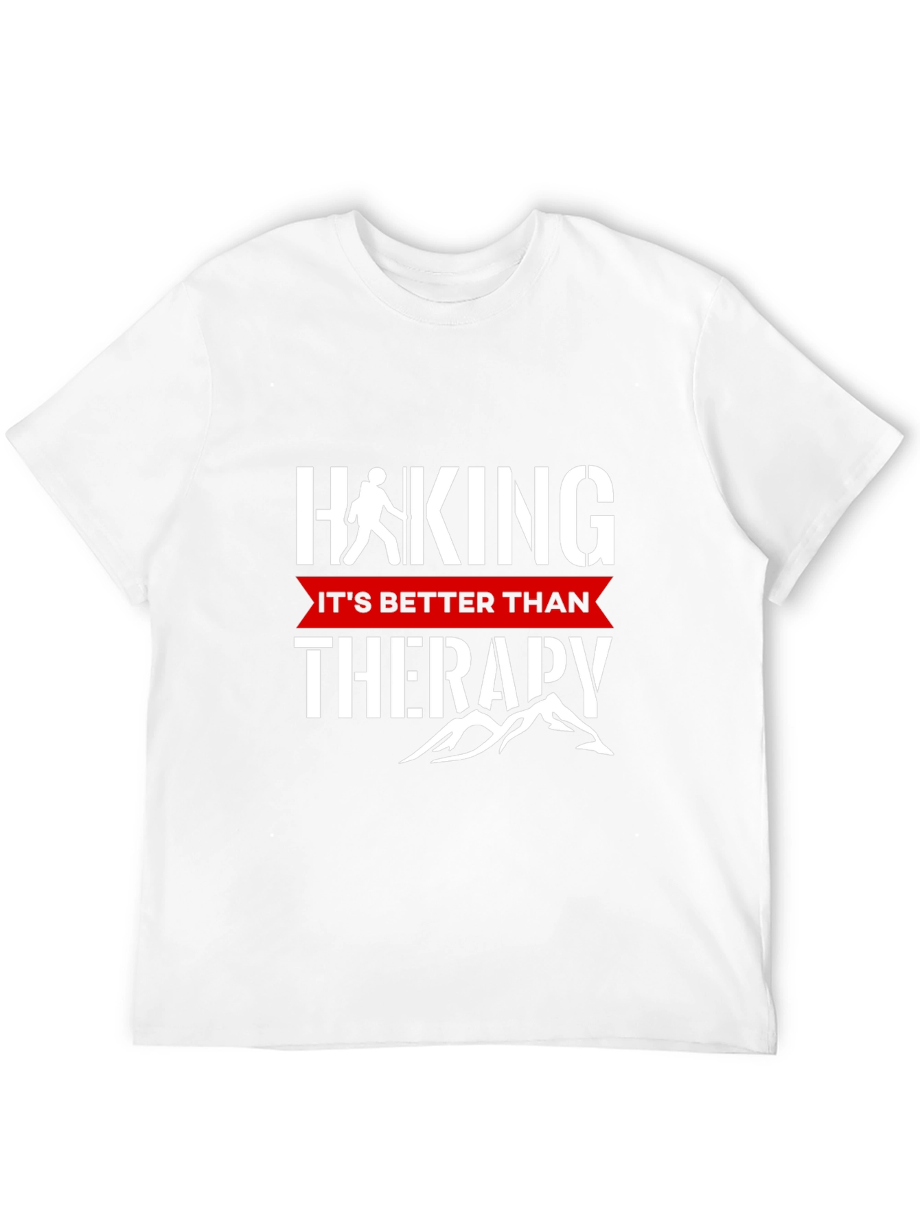 Hiking Therapy Black T-Shirt