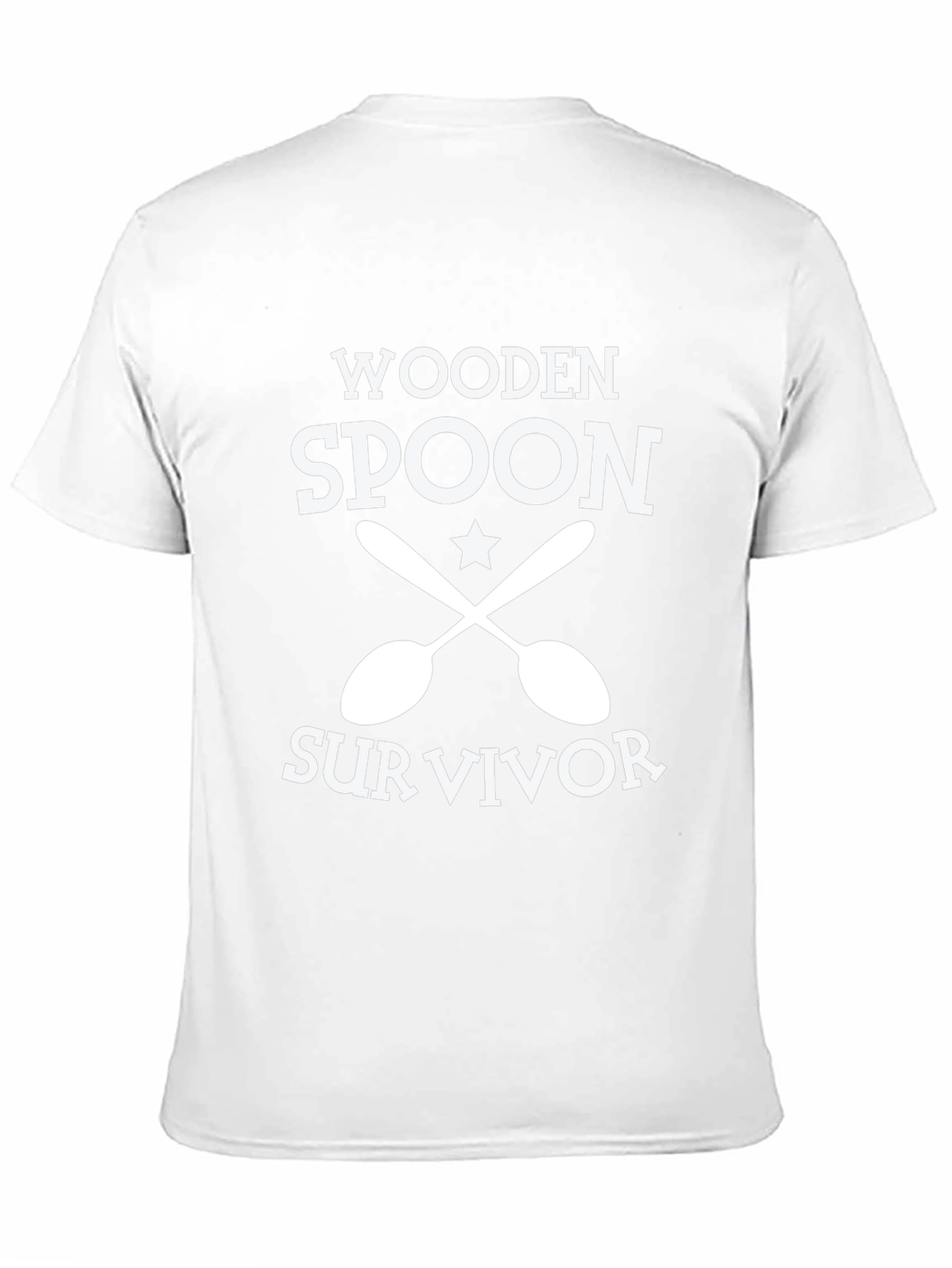 Wooden Spoon Survivor Black T-Shirt