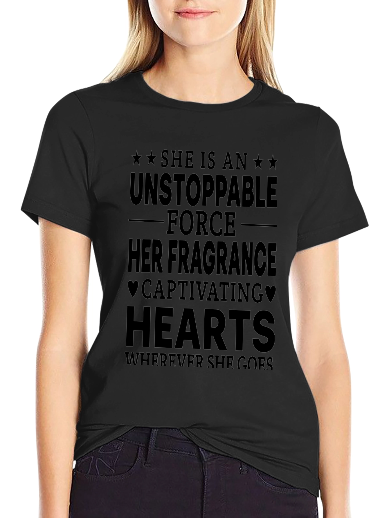 Unstoppable Force Graphic Tee - Women Empowerment