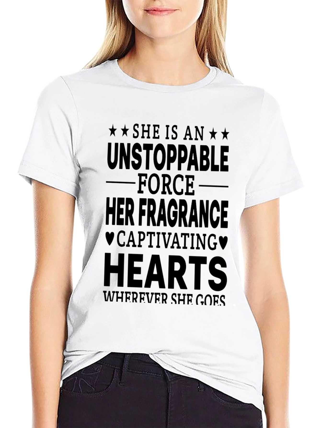Unstoppable Force Graphic Tee - Women Empowerment