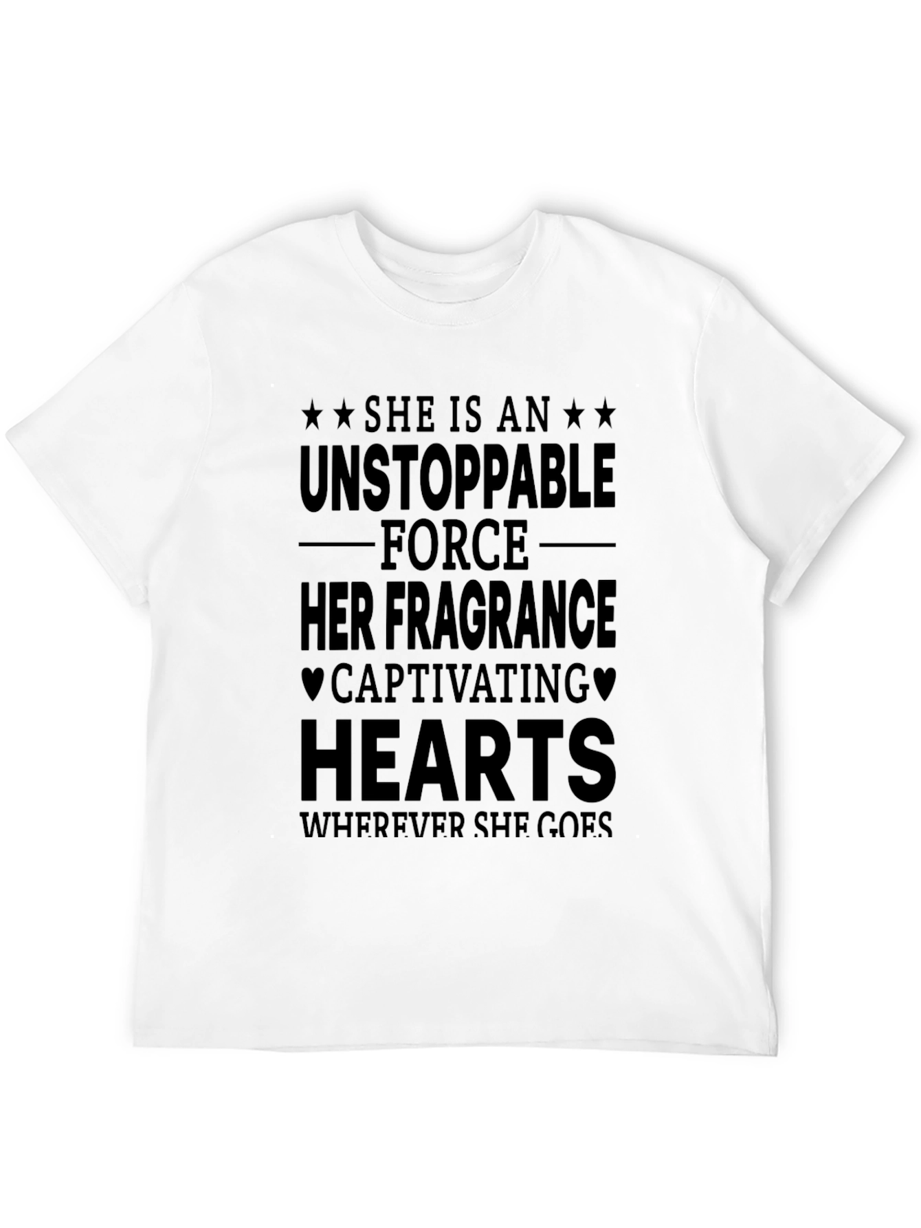 Unstoppable Force Graphic Tee - Women Empowerment