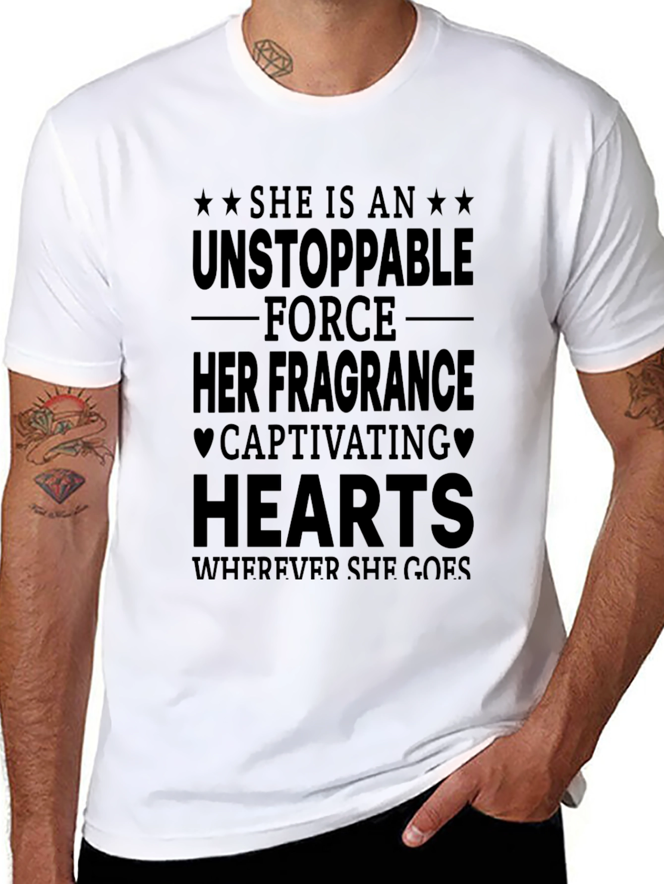 Unstoppable Force Graphic Tee - Women Empowerment